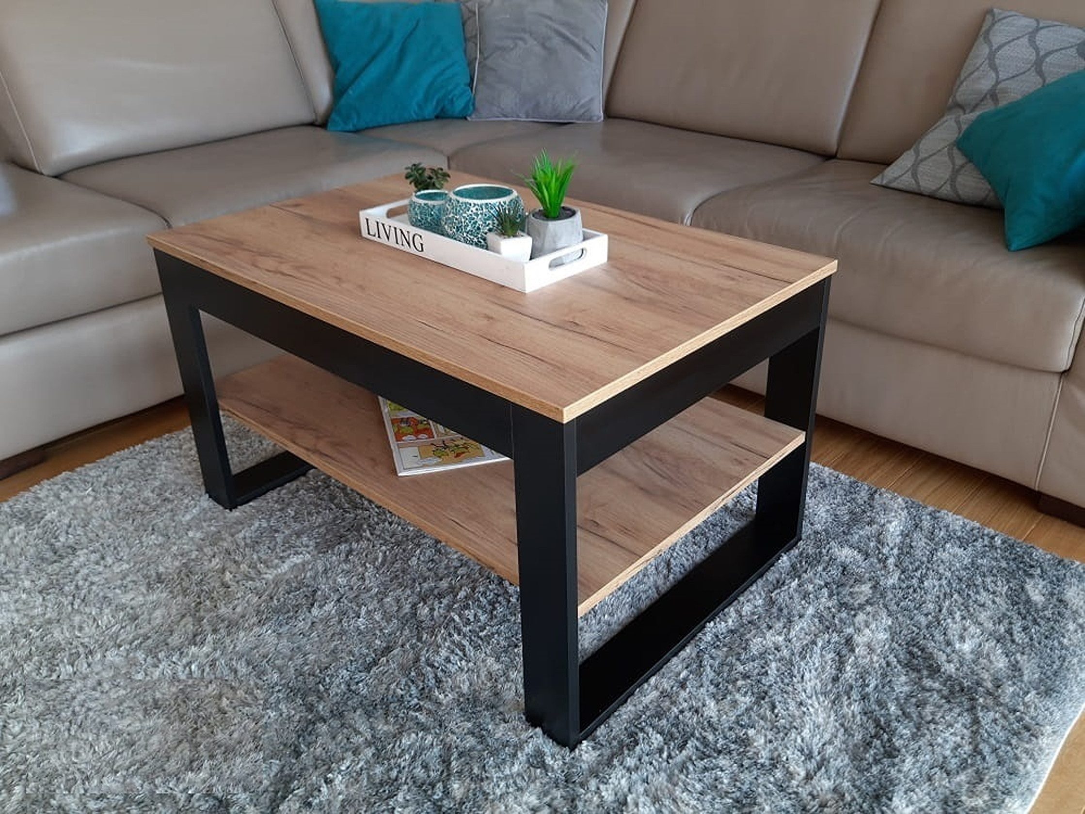 designimpex Couchtisch Design DA-222 Tisch Wohnzimmertisch günstig online kaufen