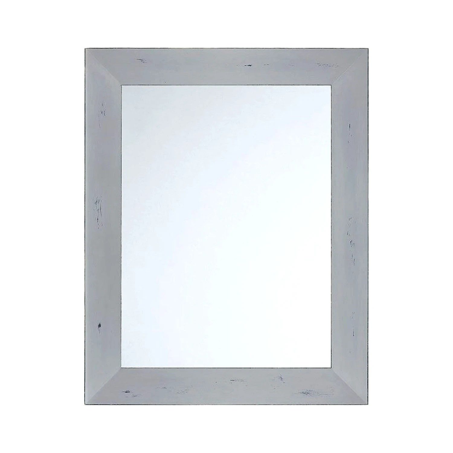 ASR Rahmendesign Wandspiegel Stralsund – Stone Grey / Black Velvet – Kristallspiegel, Unikat, Wachstechnik-Finishing, Stone Grey / Black Velvet, Unikat