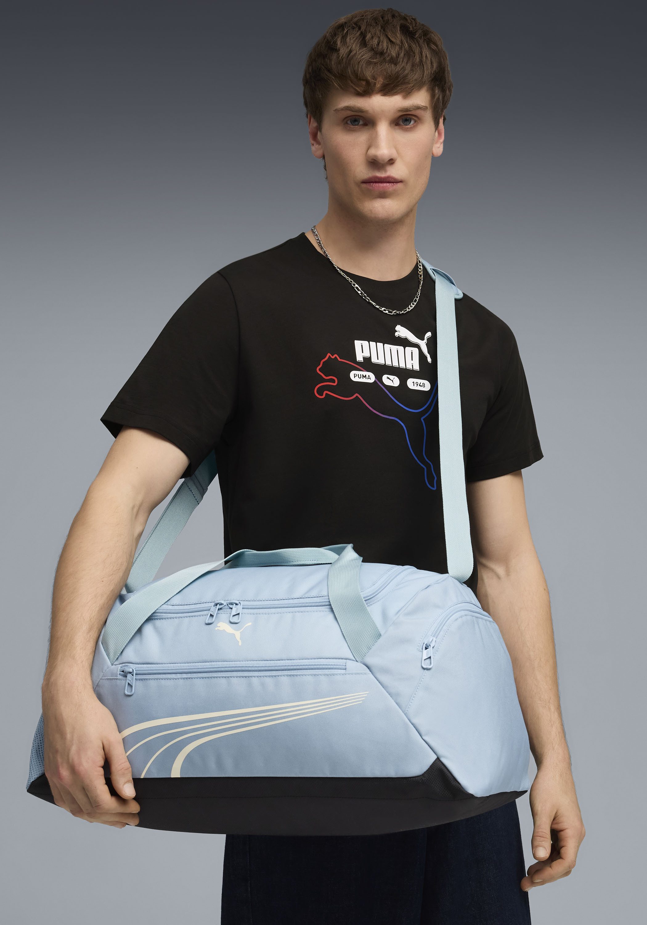 PUMA Sporttasche FUNDAMENTAL SMALL SPORTS BAG, mit mehreren Fächern, mit se günstig online kaufen