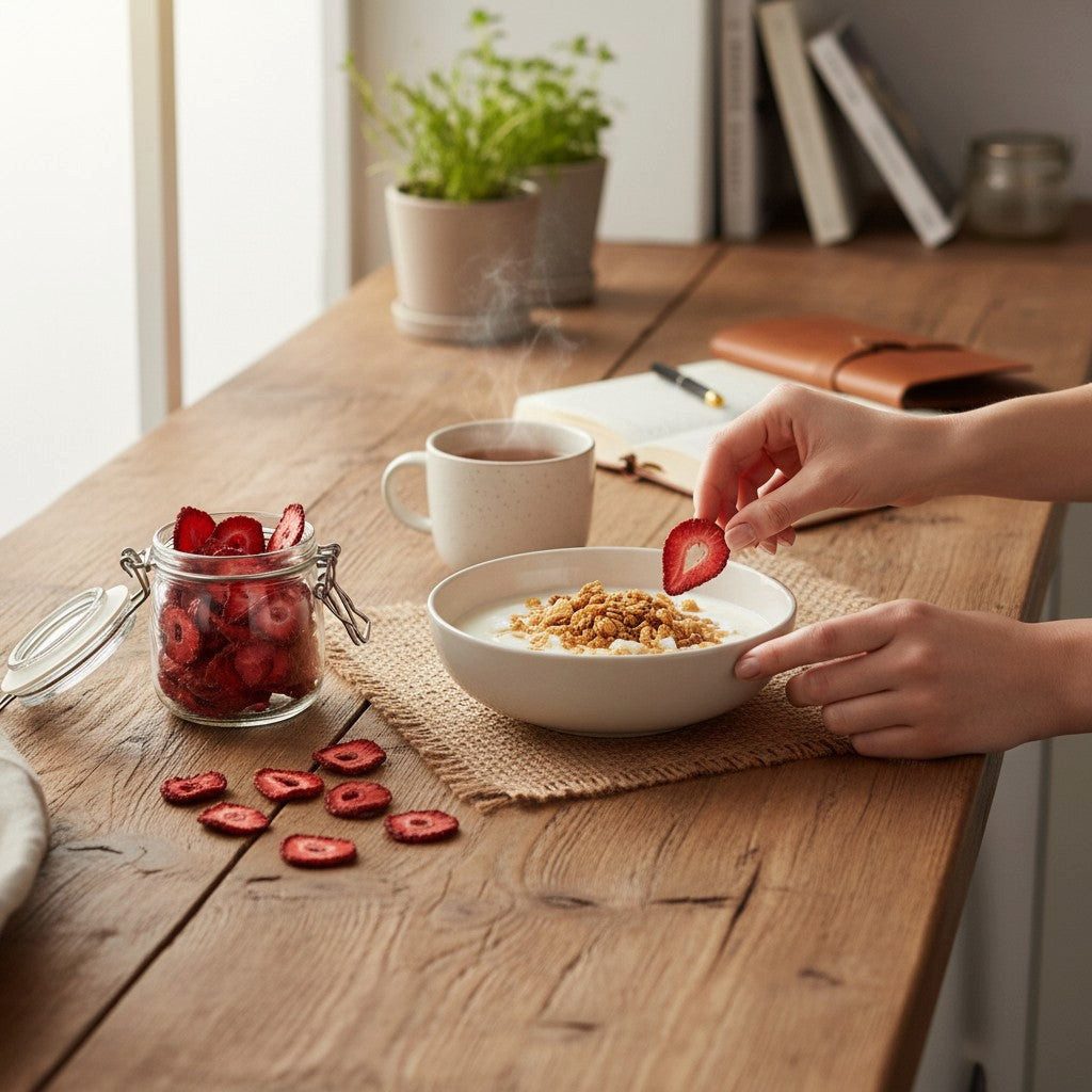 Öz Natur Trockenfrüchte, Sonnengetrocknete Erdbeeren 200g