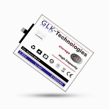 GLK-Technologies High Power Ersatzakku für Xiaomi REDMI Note 4X Akku BN43, Original GLK-Technologies Battery, accu, 4100 mAh Akku, inkl. Werkzeug Set Kit NEU Smartphone-Akku 4100 mAh (3.8 V)
