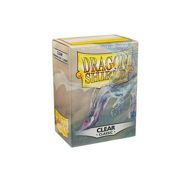 Dragon Shield Spiel, ART10001 - Durchsichtig (100), Schutzhülle für Karten