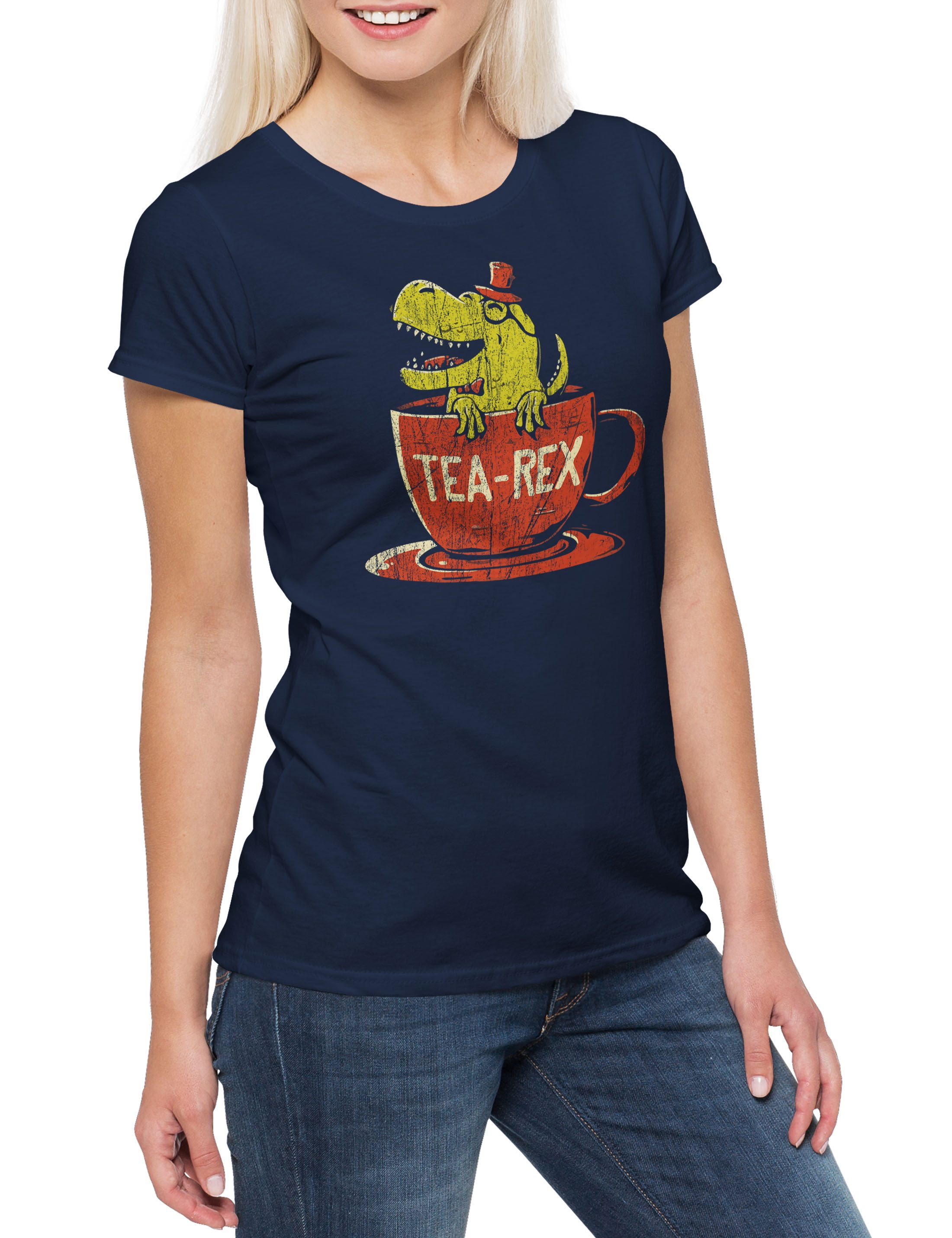 Urban Backwoods Print-Shirt Tea-Rex II Damen günstig online kaufen