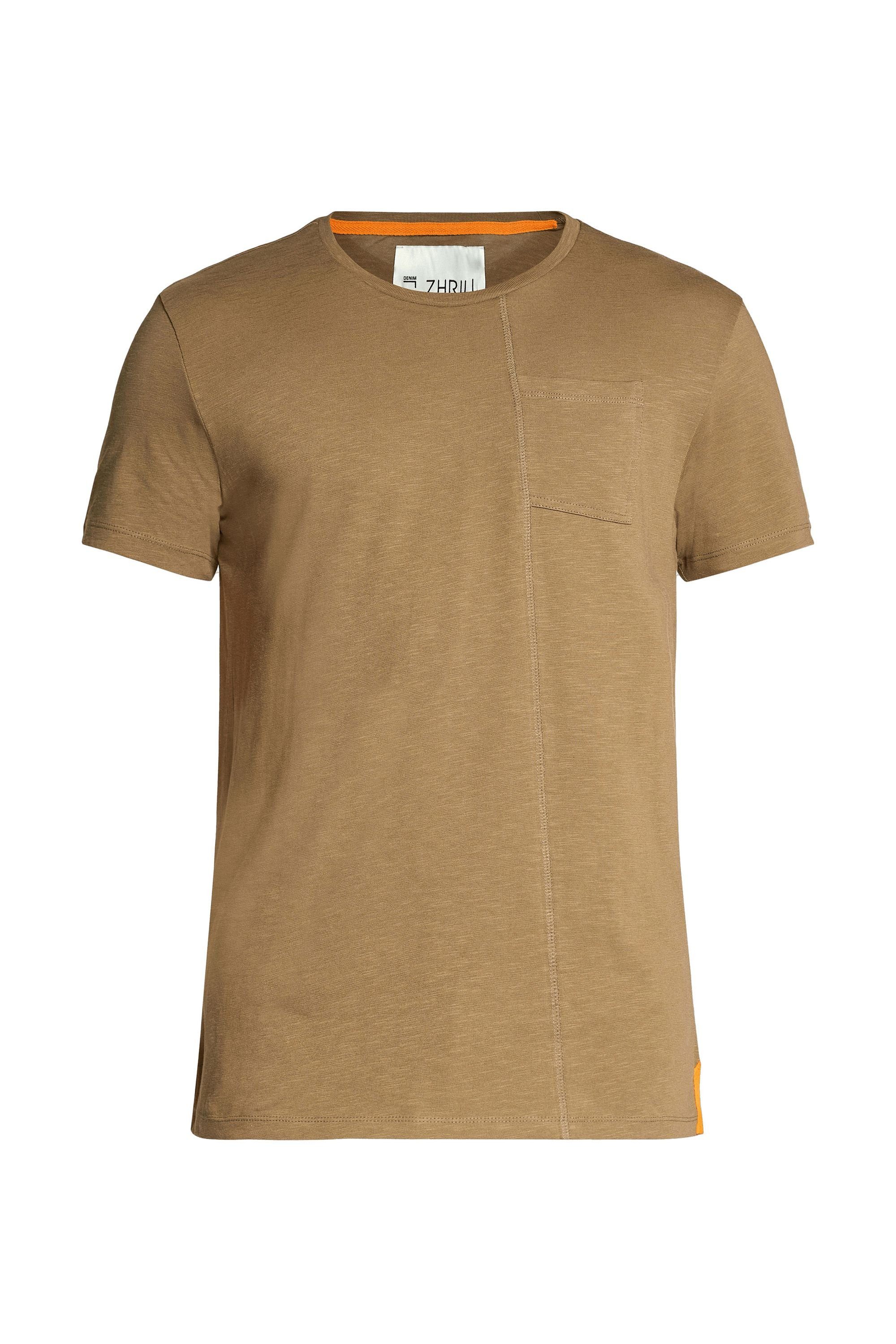 Zhrill Longshirt T-Shirt TILL Olive (0-tlg)
