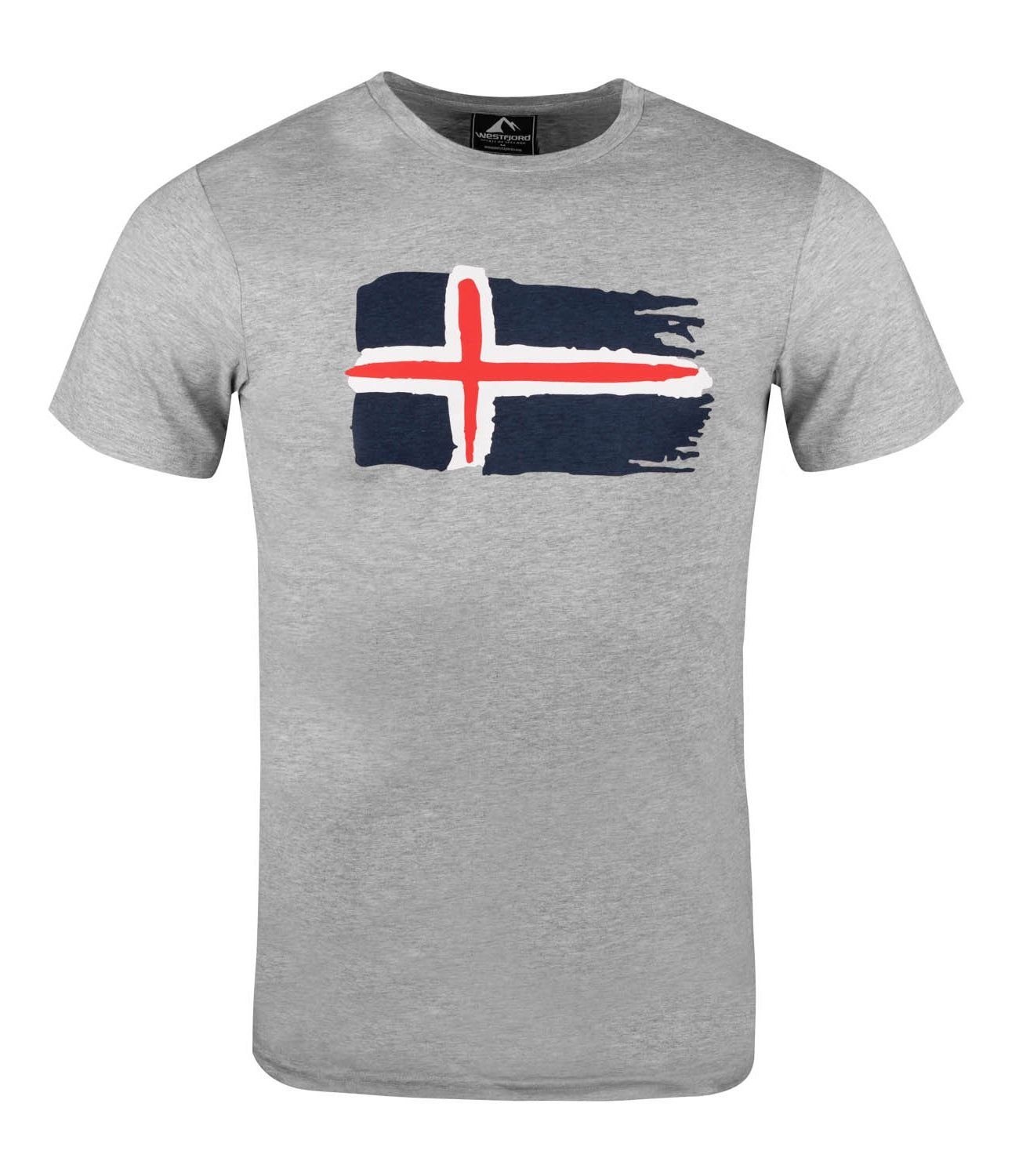 Westfjord T-Shirt Hekla Schnelltrocknend Anthrazit