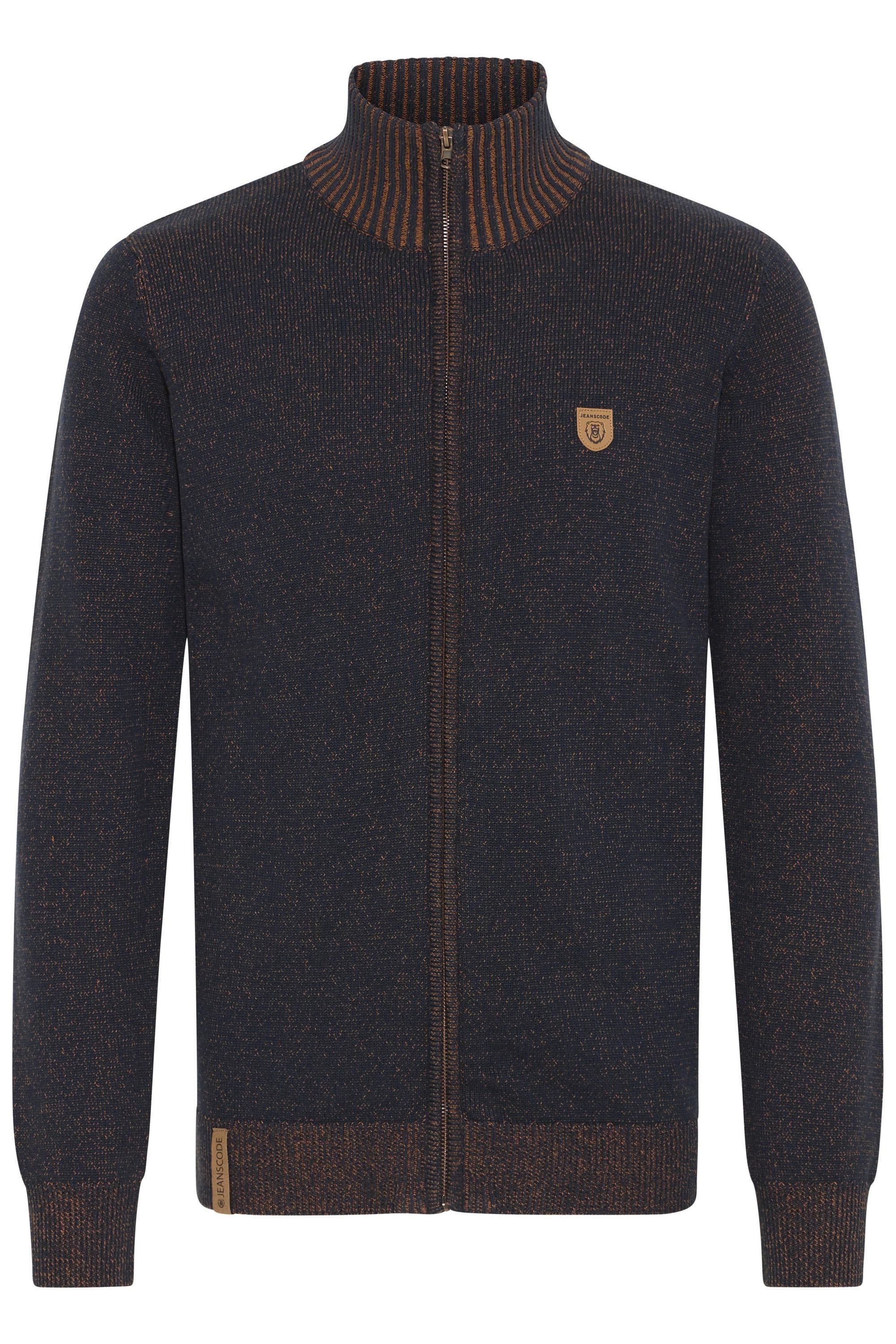 Indicode Strickjacke IDAndy Cardigan mit Stehkragen günstig online kaufen