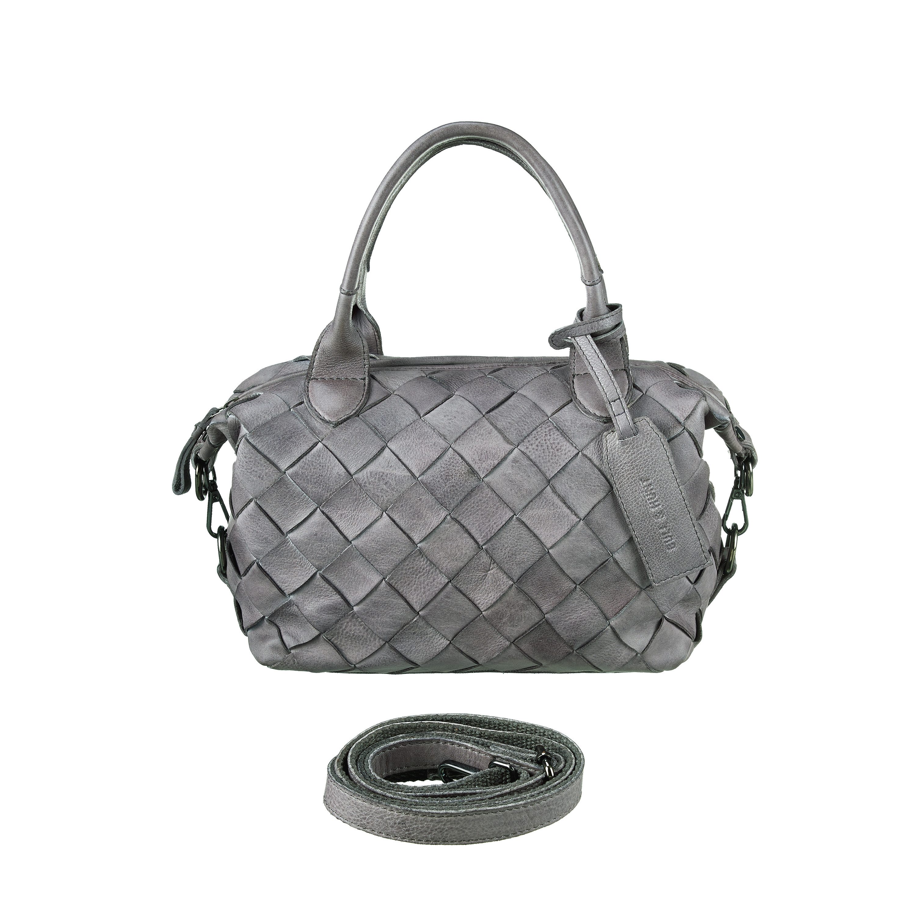 Bull & Hunt Handtasche charlotta flechtwerk