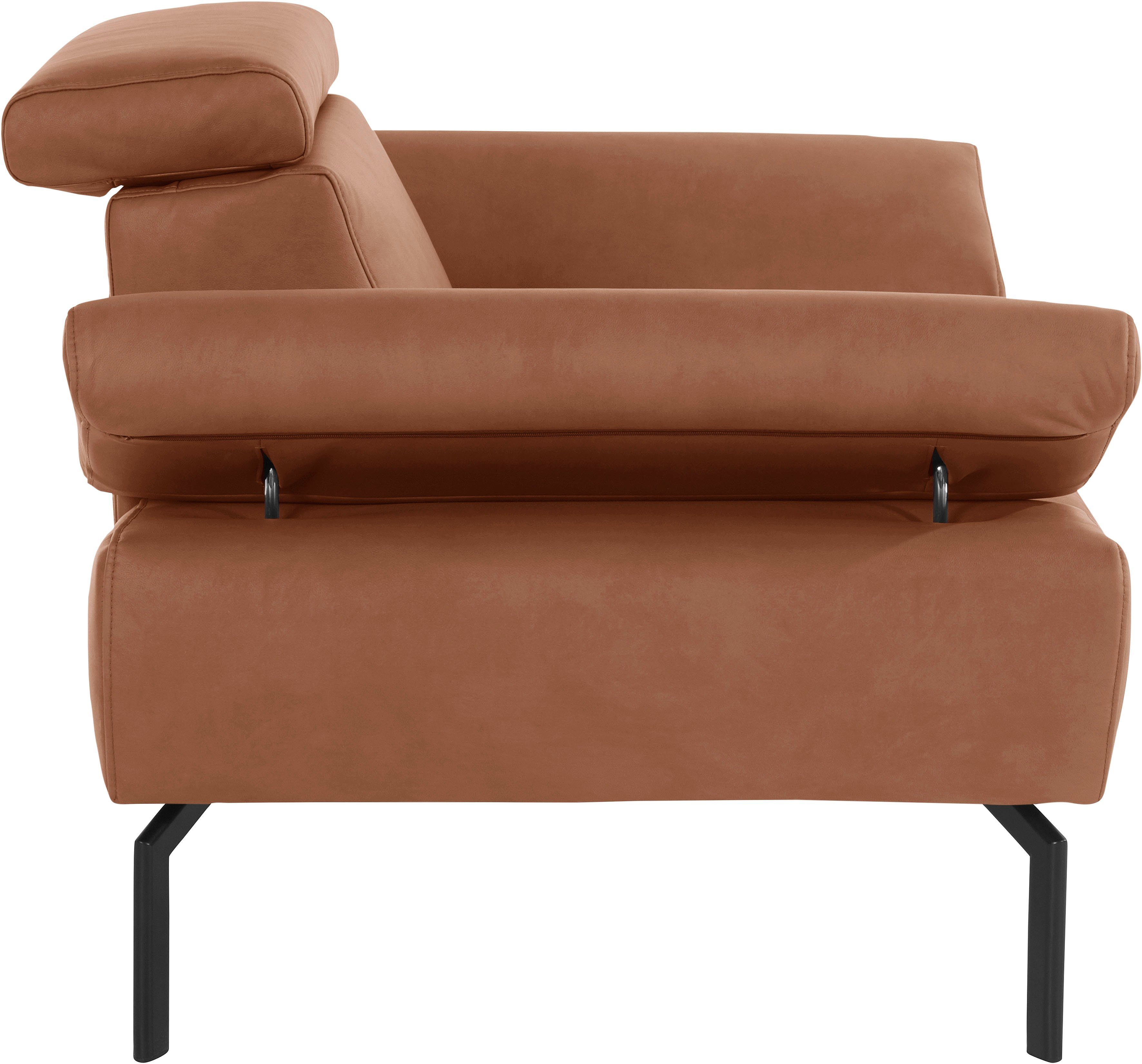 Luxus, Sessel of Style Trapino wahlweise Luxus-Microfaser Places in mit Rückenverstellung, Lederoptik