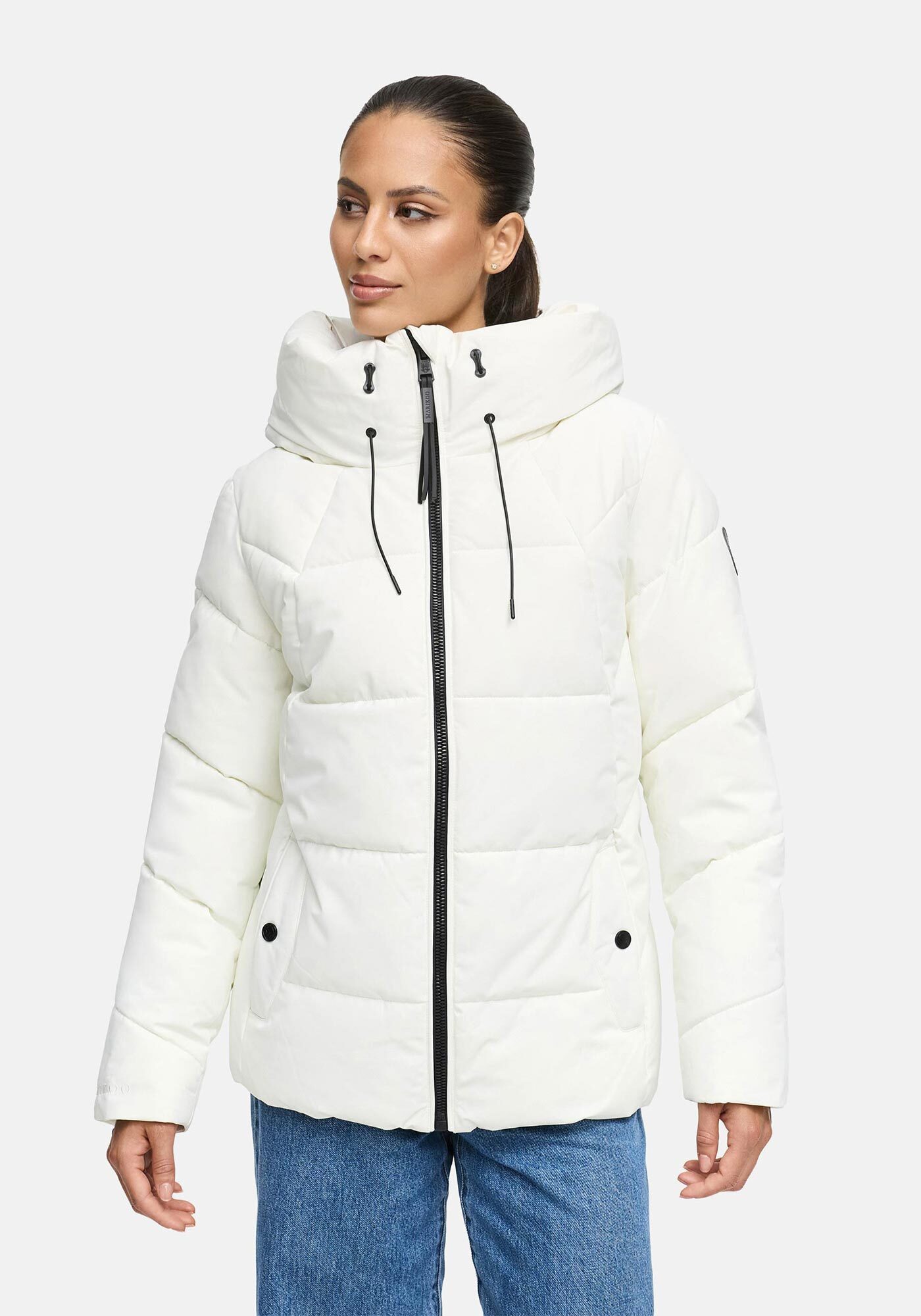 Marikoo Winterjacke Kuscheltatze mit wärmendem Innenfutter und extra hohem Kragen