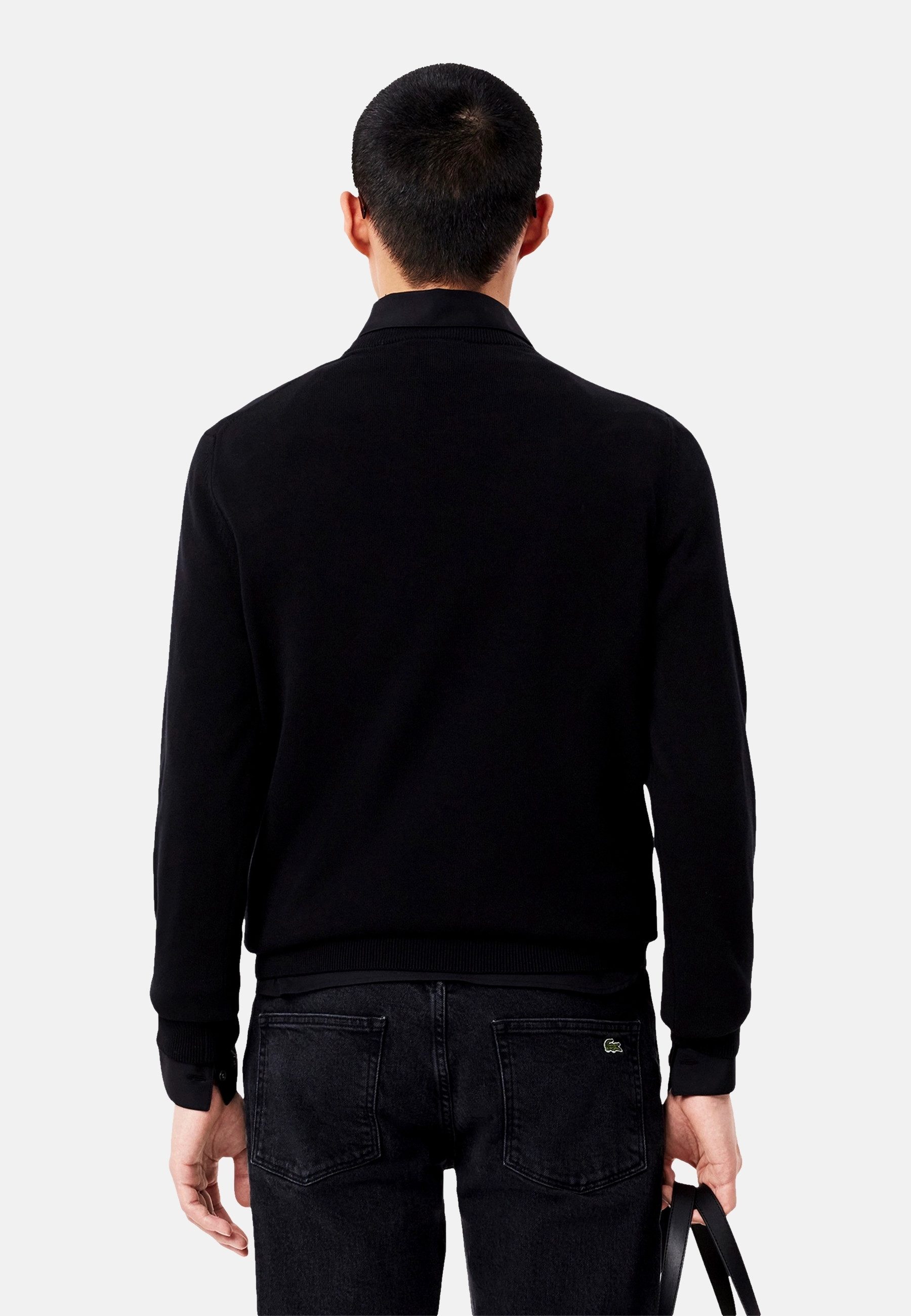 Lacoste Strickpullover Pullover Strickpullover R-Neck (1-tlg)