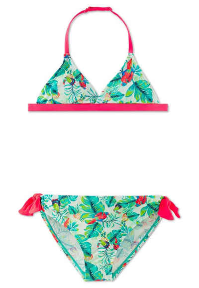 Schiesser Bustier-Bikini »Aqua« (Set) Mädchen Badeanzug, Neckholder-Bustier-Bikini/Zweiteiler, Wirkware