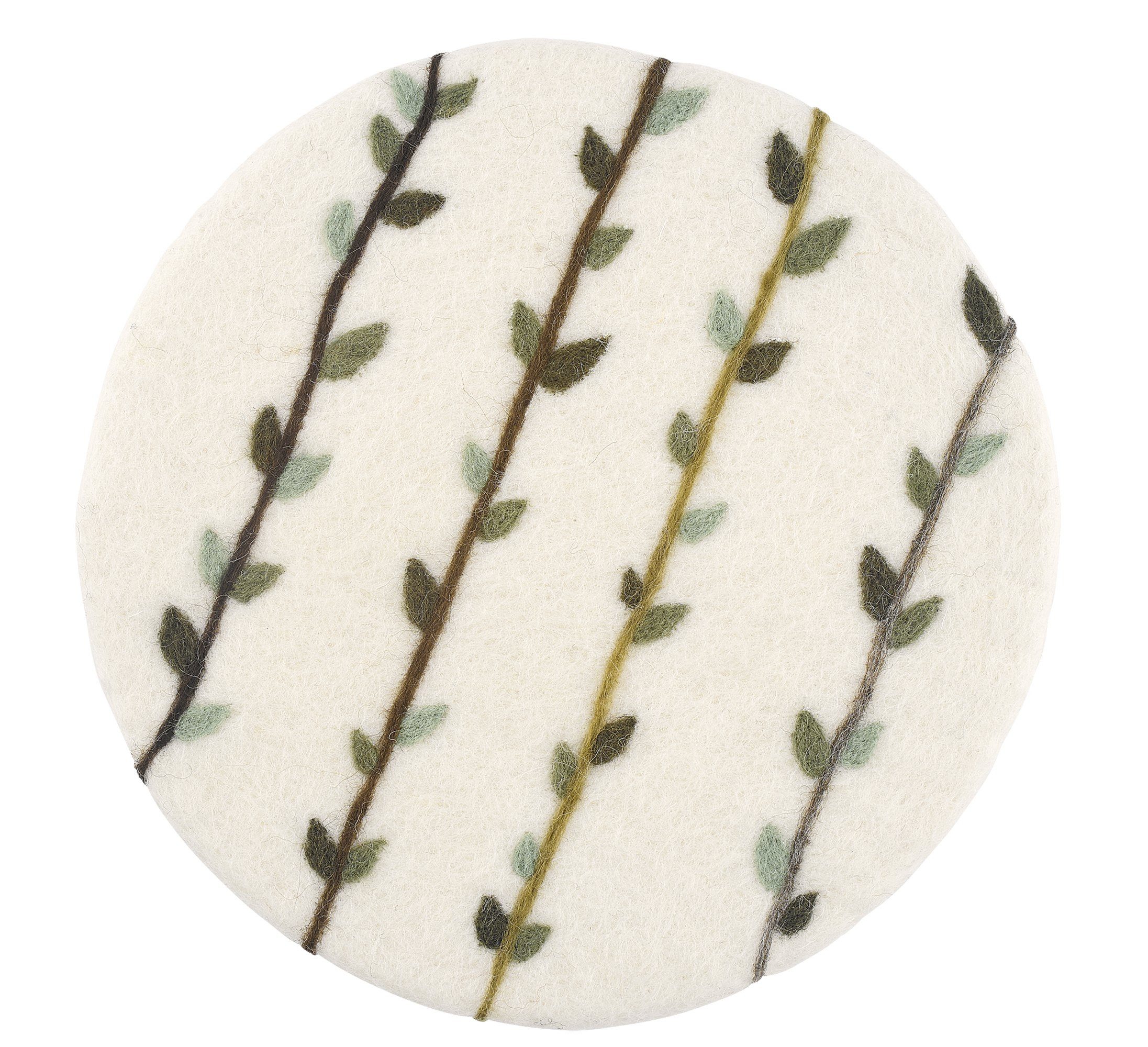 Cilio Подставки для напитков Подставки Подставка Schafwolle Filz rund Cilio LANA EDERA