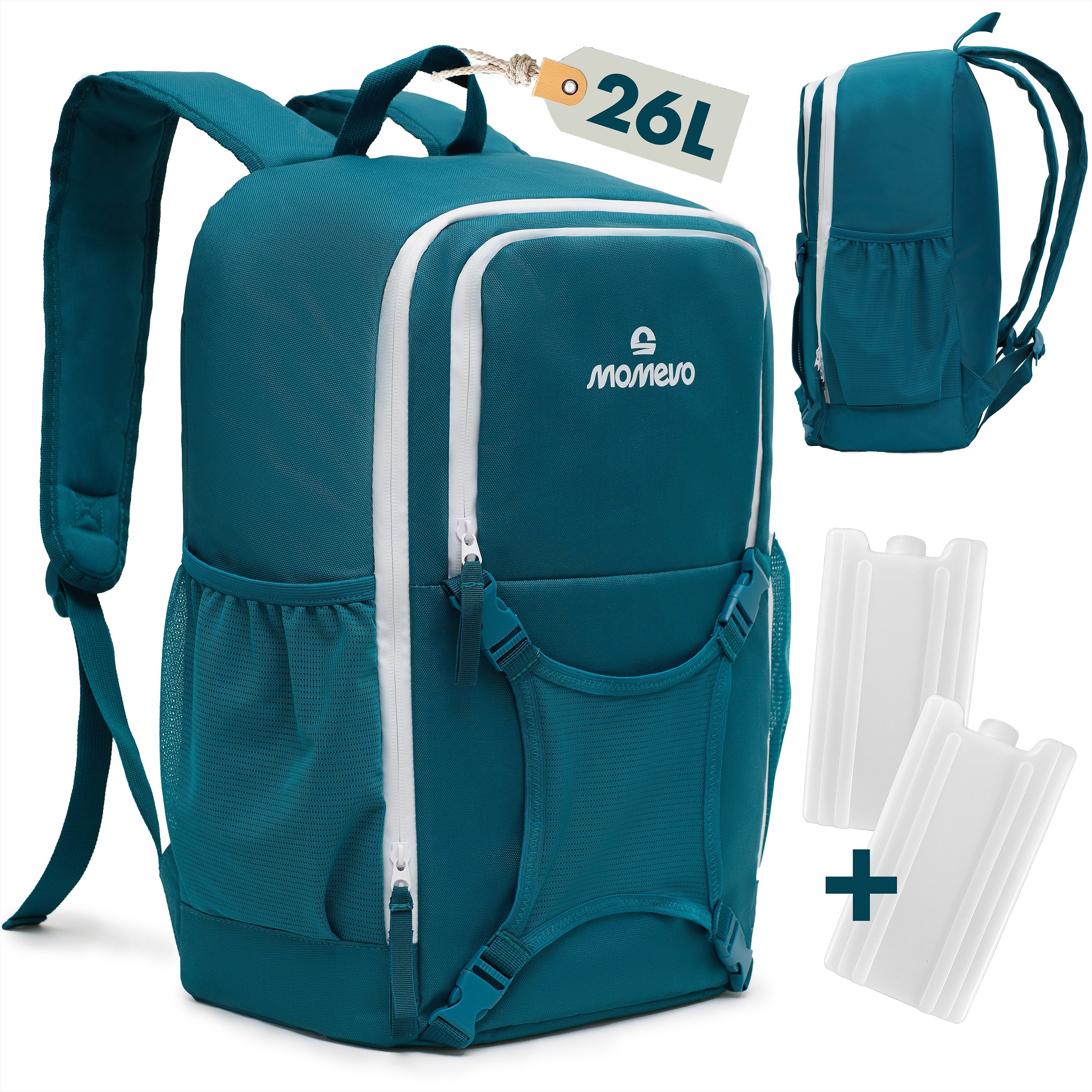 Kühltasche Kühlrucksack Chillpack mit zwei Kühlakkus