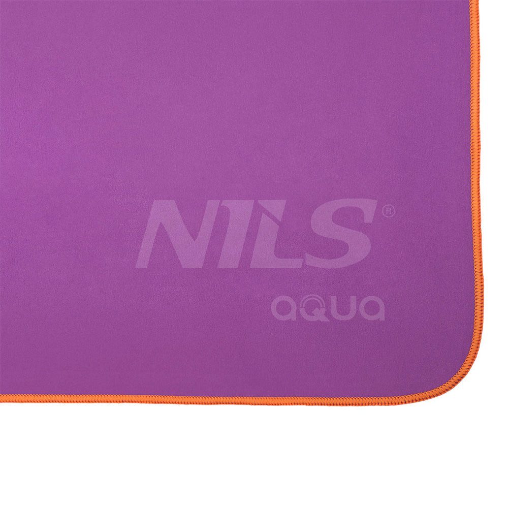 NILS AQUA Sporthandtuch Mikrofaserhandtuch 180x100 cm, Mikrofaser (Spar-Set, 1-St), Mit nur 396 g leicht zu transportieren, klein faltbar