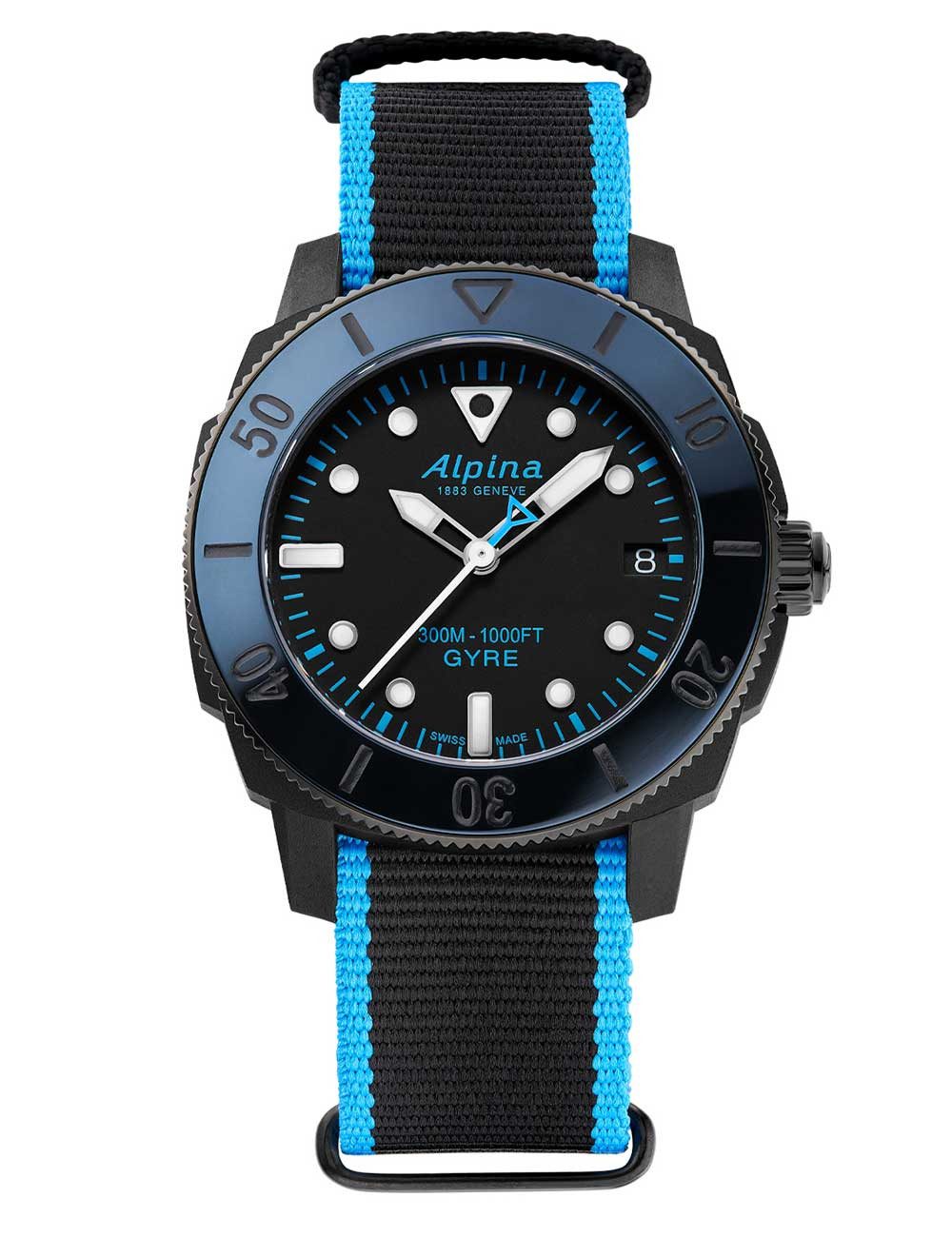 Alpina Automatikuhr Alpina AL-525LBN3VG6 Damenuhr Seastrong Ladies Diver Comtesse Gyre 36m Alpina AL-525LBN3VG6 Damenuhr Seastrong Ladies Diver Comtesse Gyre 36mm 30ATM