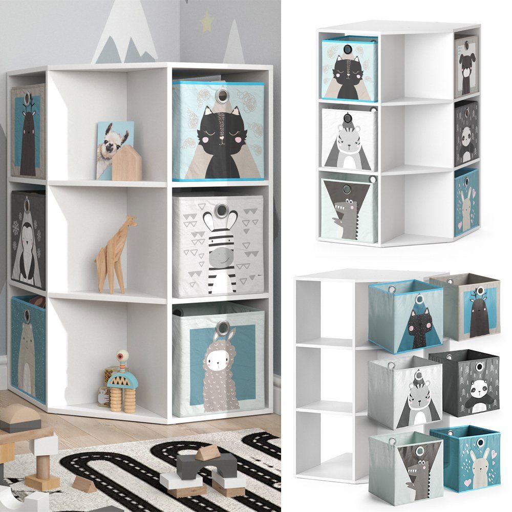 Vicco Bücherregal Luigi, Weiß, 64 x günstig online kaufen