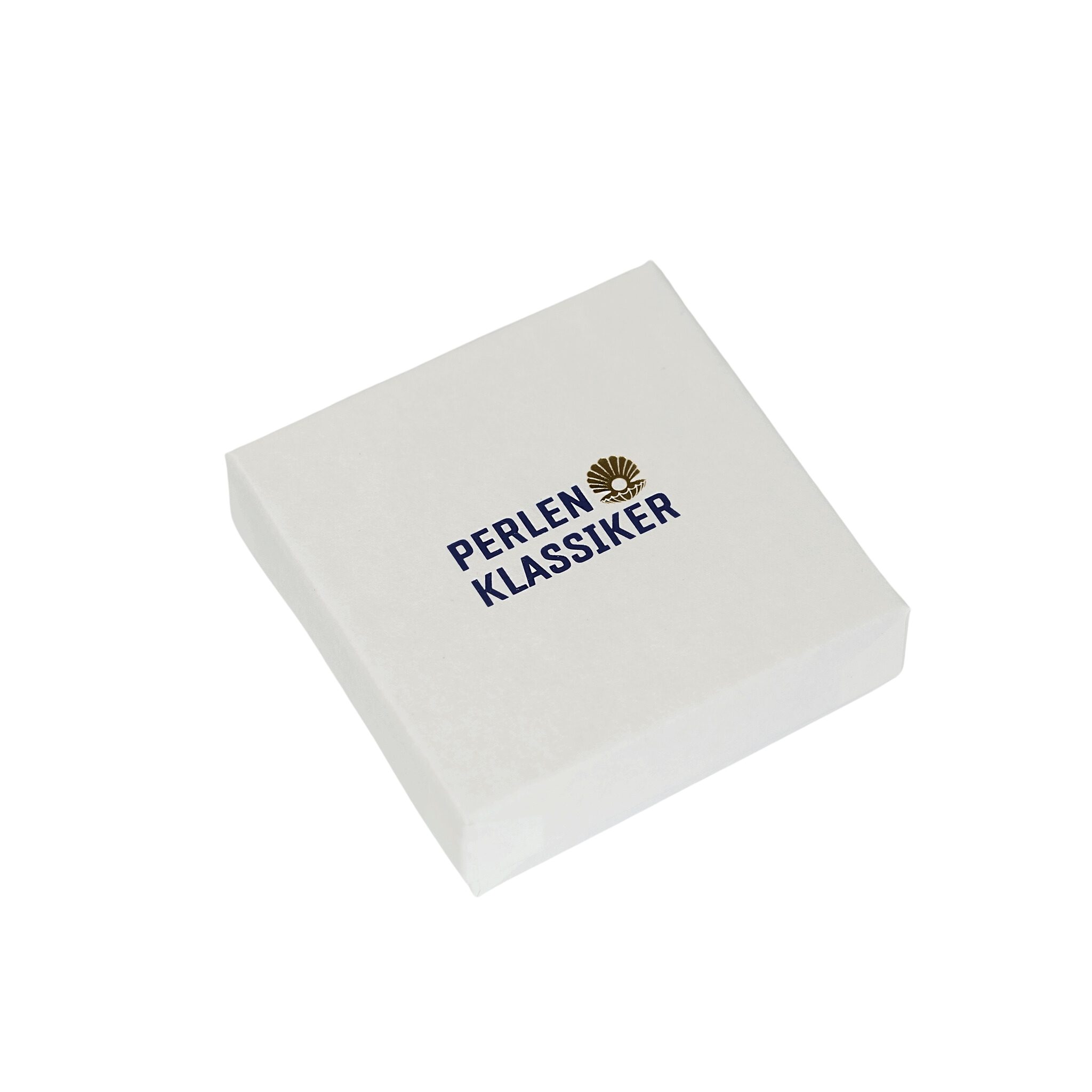 Gaura Pearls Perlenarmband Damen – Weiße Süßwasserperlen 8–9 mm • 19–22 cm variabel, 585 Gelbgold-plattierter 925 Silber Verschluss