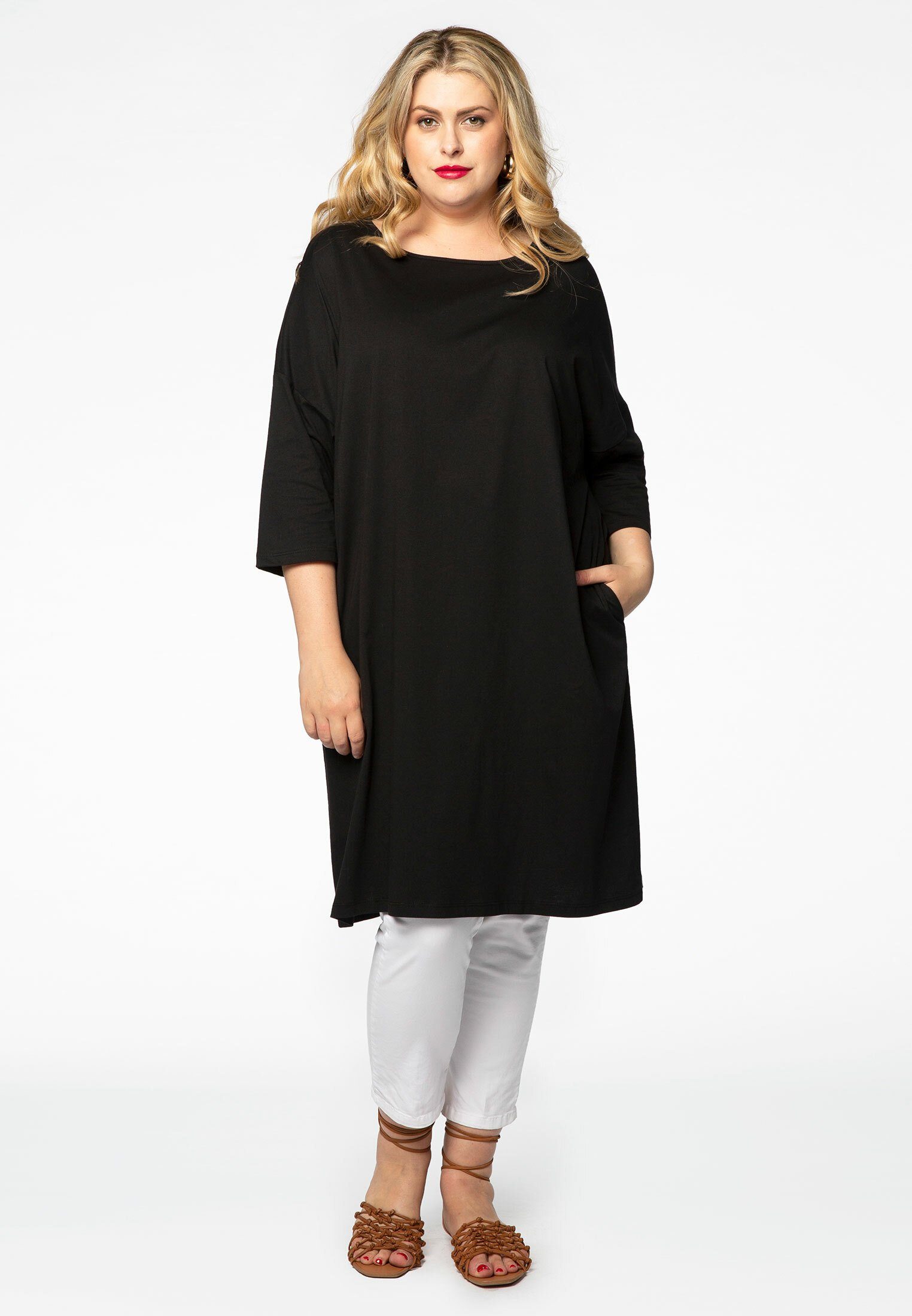 YOEK A-Linien-Kleid Damen Kleid Große Größen günstig online kaufen