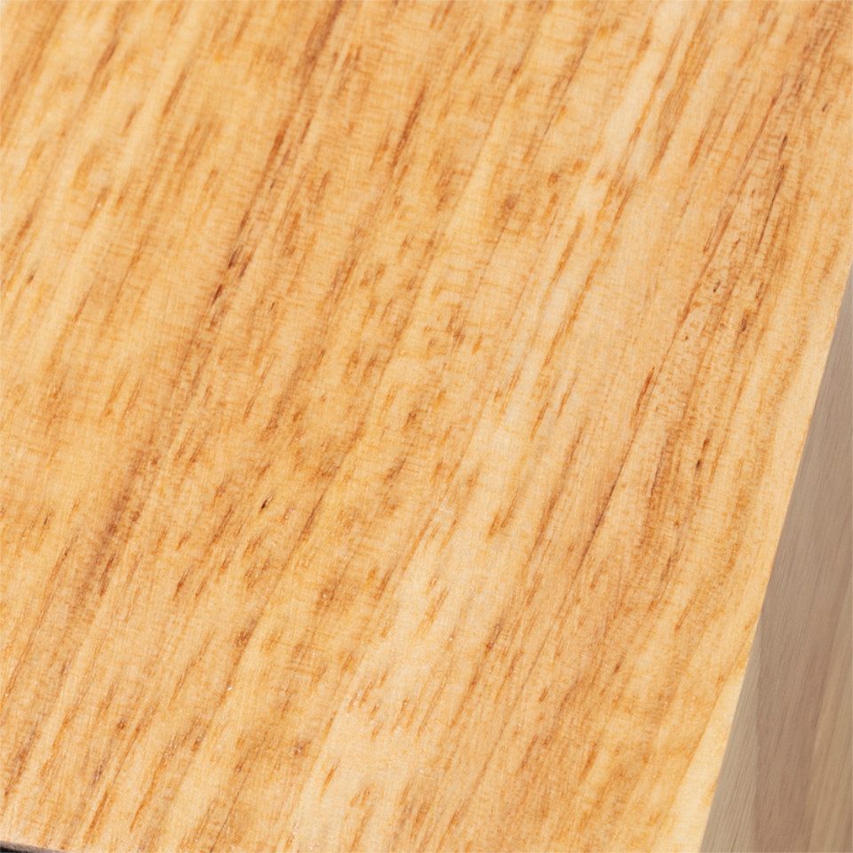 Qazqa Tischleuchte Bloc, ohne Leuchtmittel, Warmweiß, QAZQA Tisch­leuchte, e27, Naturel, Holz, Landhaus