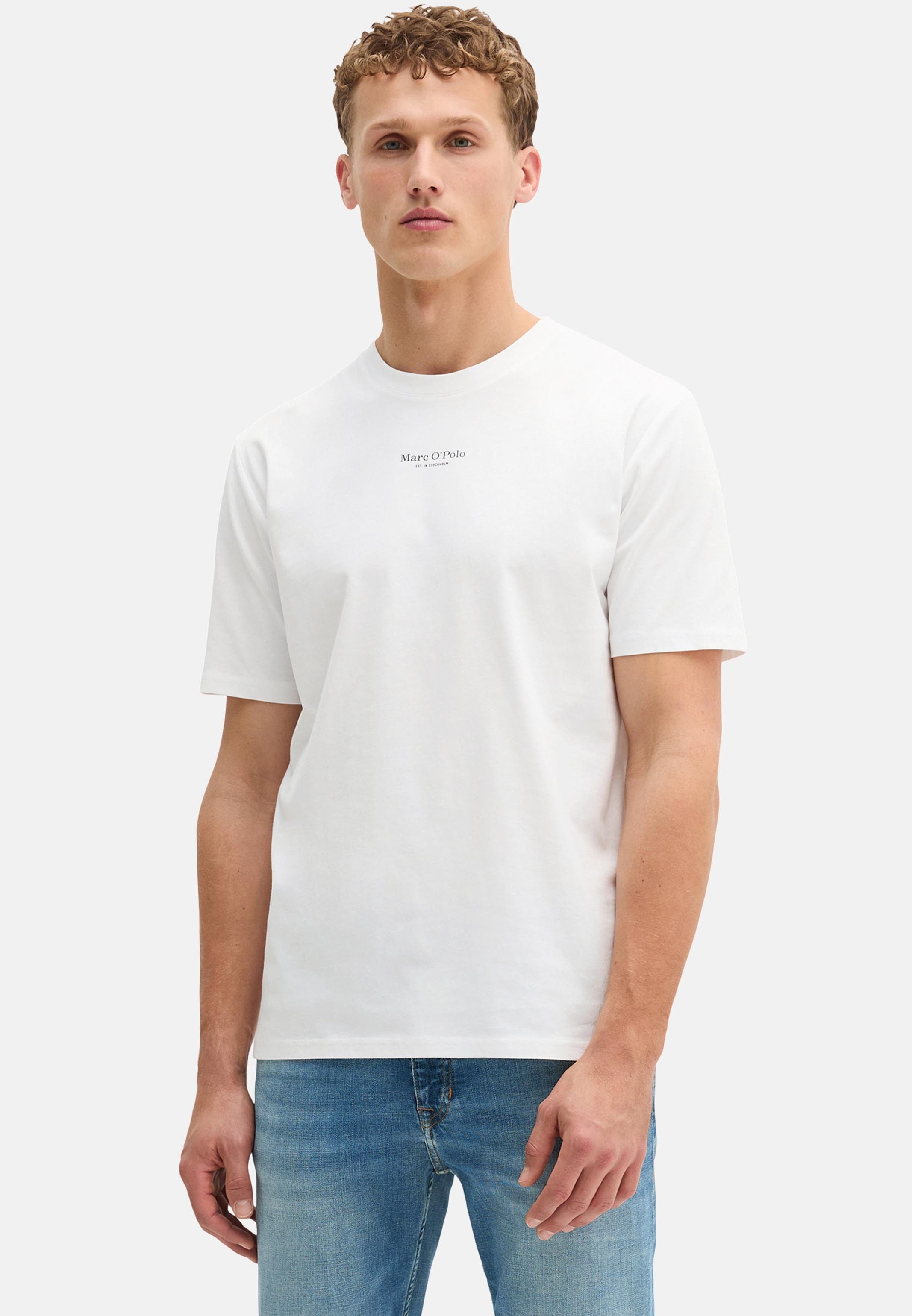 Marc O'Polo T-Shirt 2er Pack Kjer (Spar-Set, 2-tlg) T-Shirt - Baumwolle - Atmungsaktiv - Weiche Baumwolle