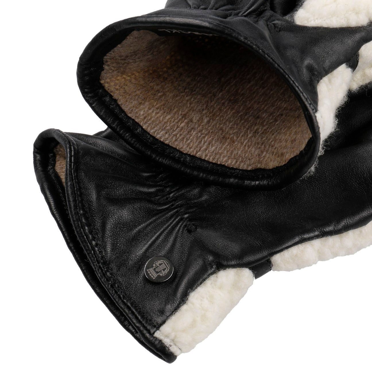 Roeckl Lederhandschuhe (1-St) Fingerhandschuhe mit Futter, Made in the EU
