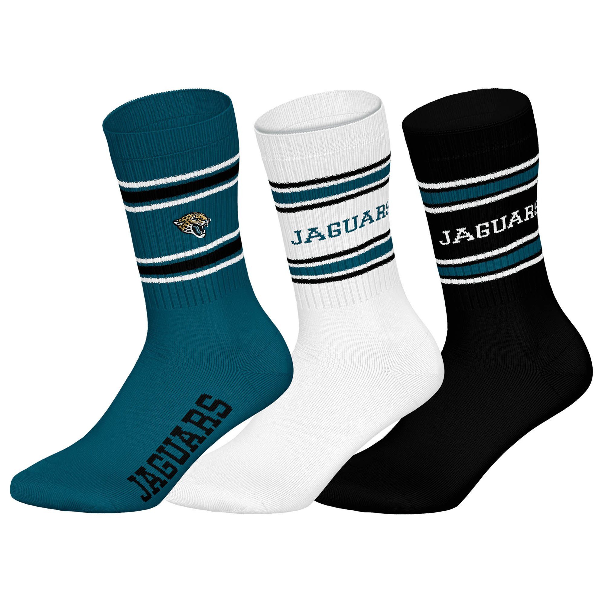 NFL Kurzsocken Unisex Socken 3er Pack Baumwolle (Packung, 3er Pack)