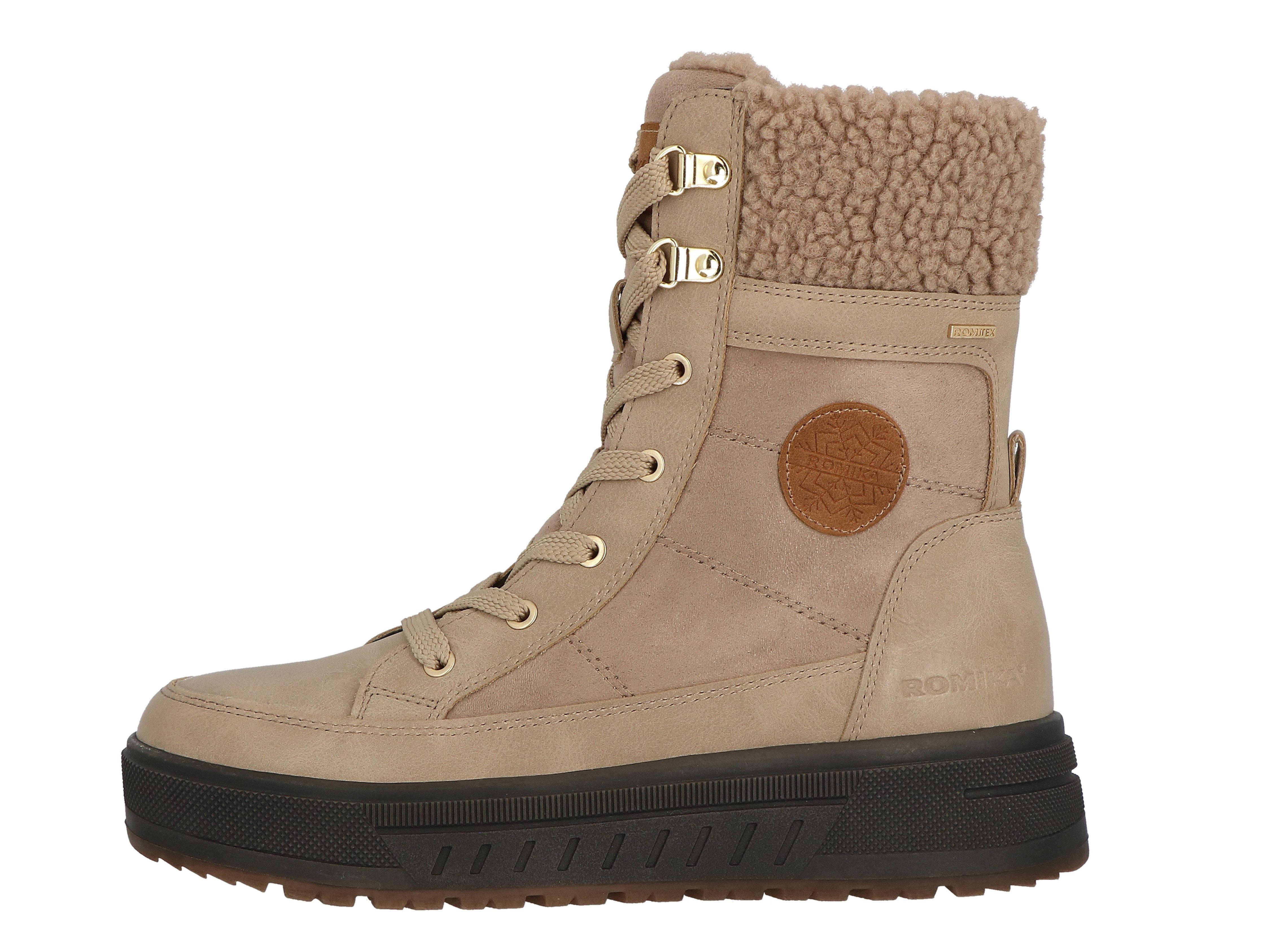 Romika Winterboots, Plateau, Winterstiefelette, Schnürboots mit Warmfutter- günstig online kaufen