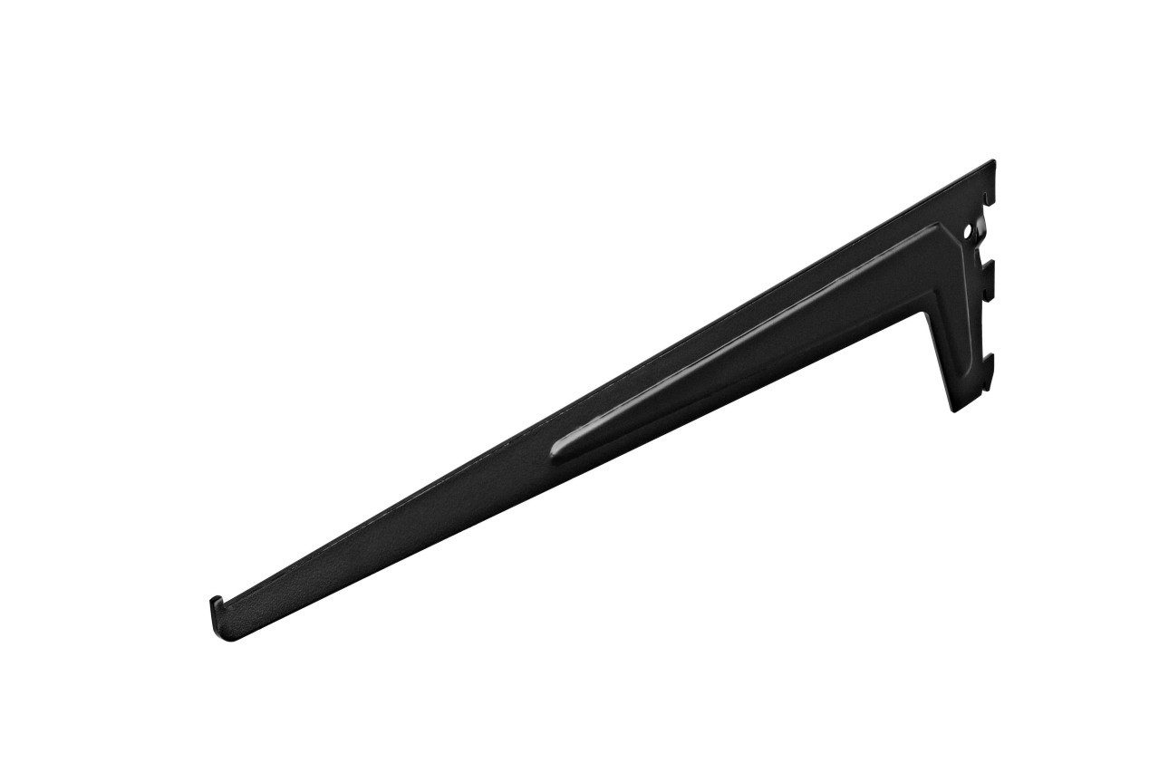 Dolle Полкиinsatz Einlochträger 1-reihig schwarz 50 x 12 cm