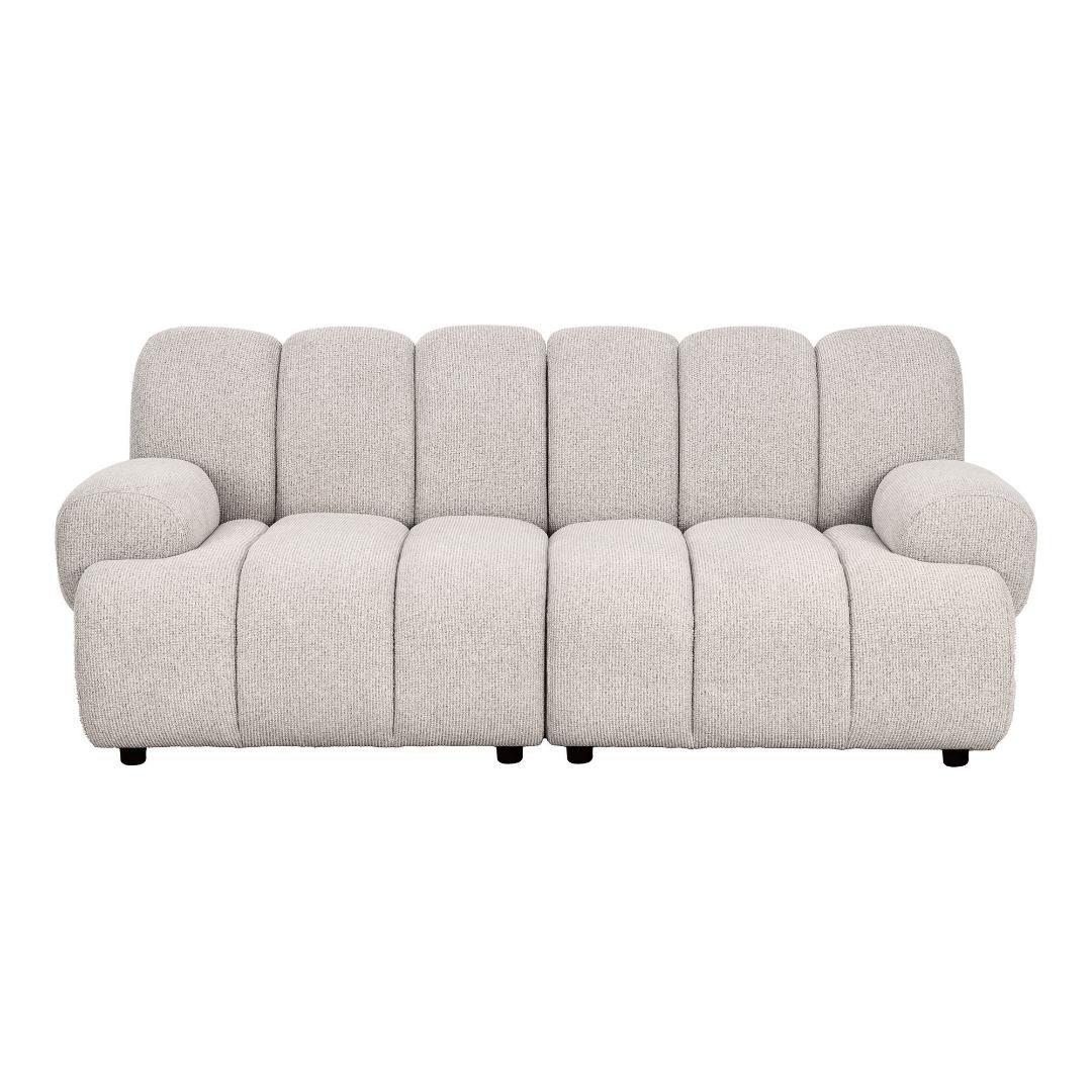 House Nordic Sofa Karin Modulsofa 2,5 Pers. sandfarben.