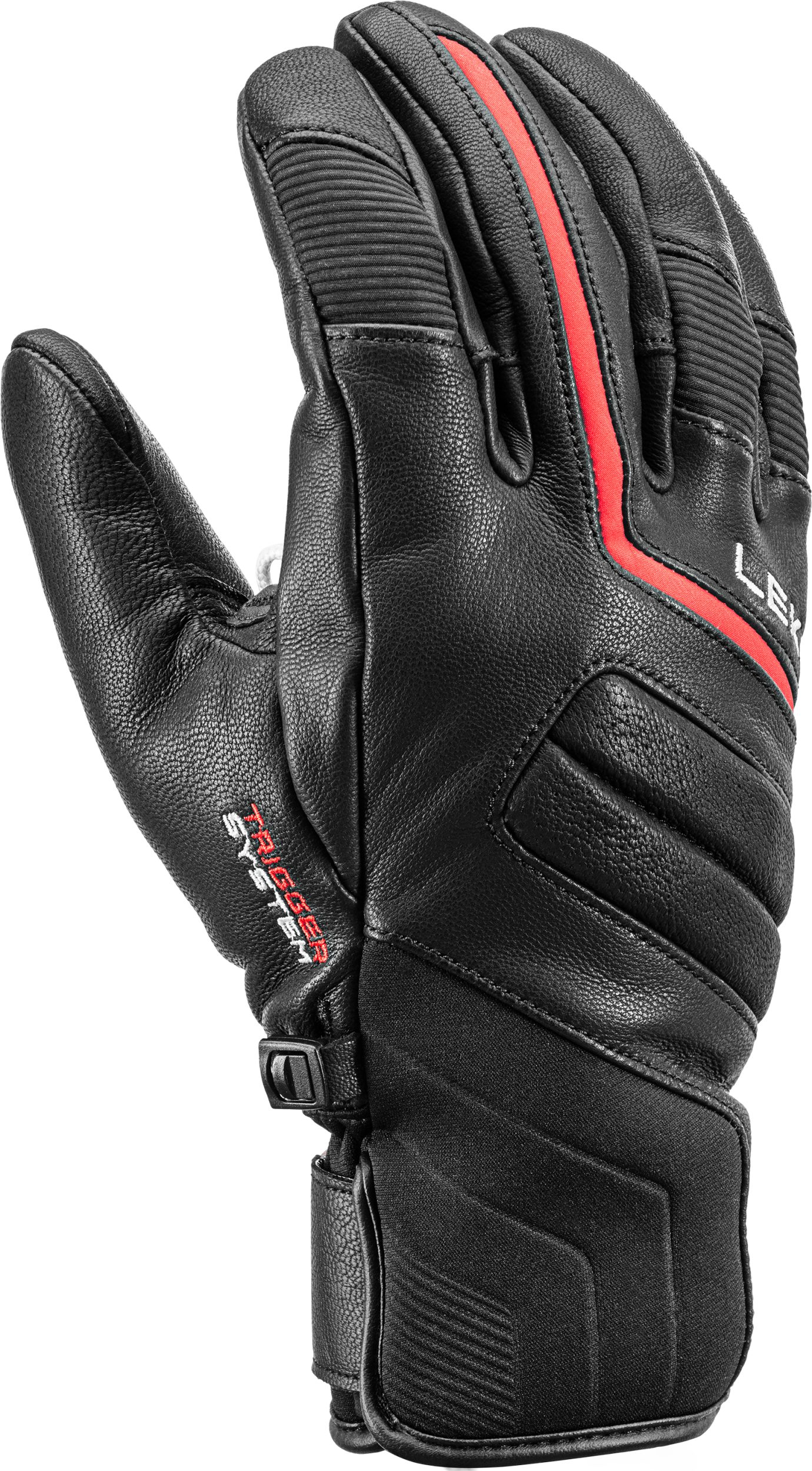 Leki Skihandschuhe HS Phoenix 3D 607 schwarz-rot
