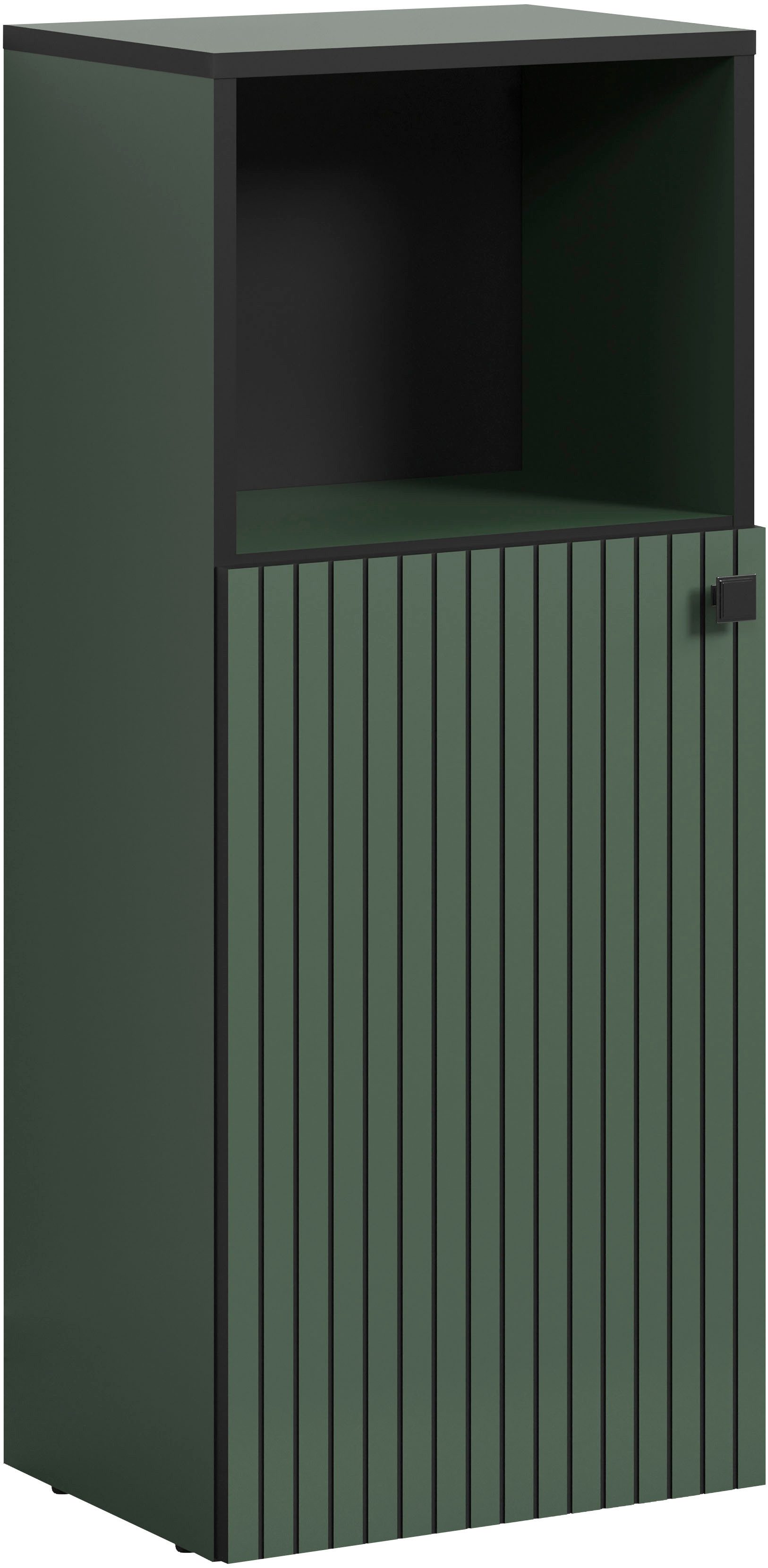 welltime Unterschrank Amrum (1-St) Standschrank mit 1 Tür & 1 Fach - (B/T/H) 40/31/95 cm