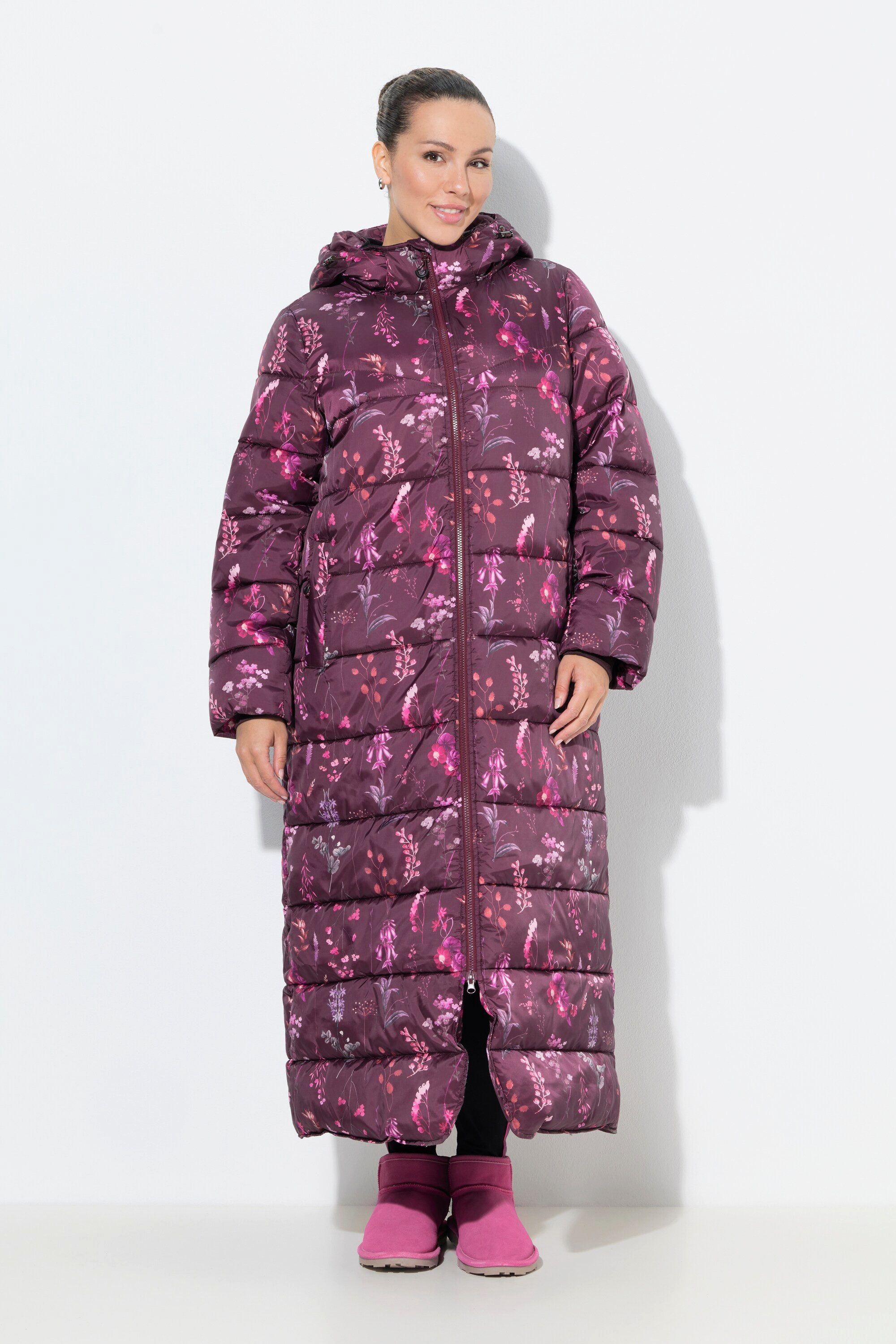 Ulla Popken Wintermantel HYPRAR Puffer-Funktionsmantel wasserabweisend günstig online kaufen