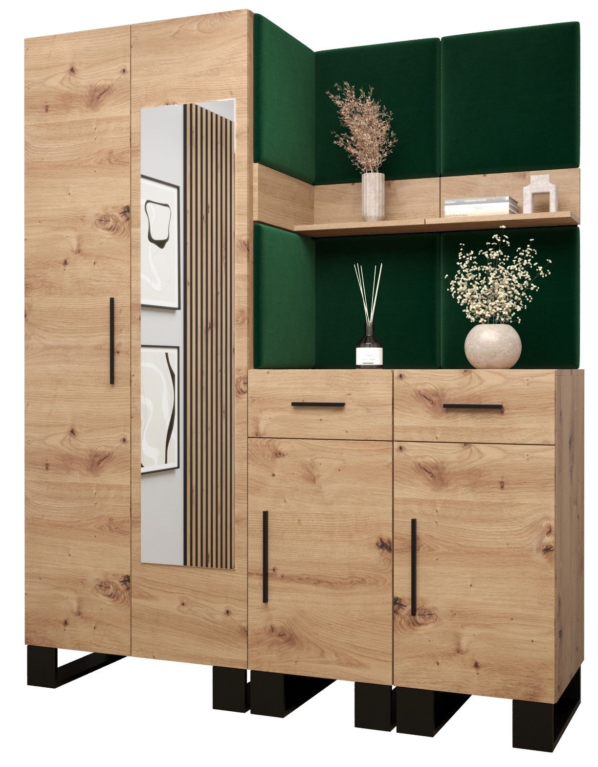 ABIKS MÖBEL Garderoben-Set ARTIN Set 15 günstig online kaufen