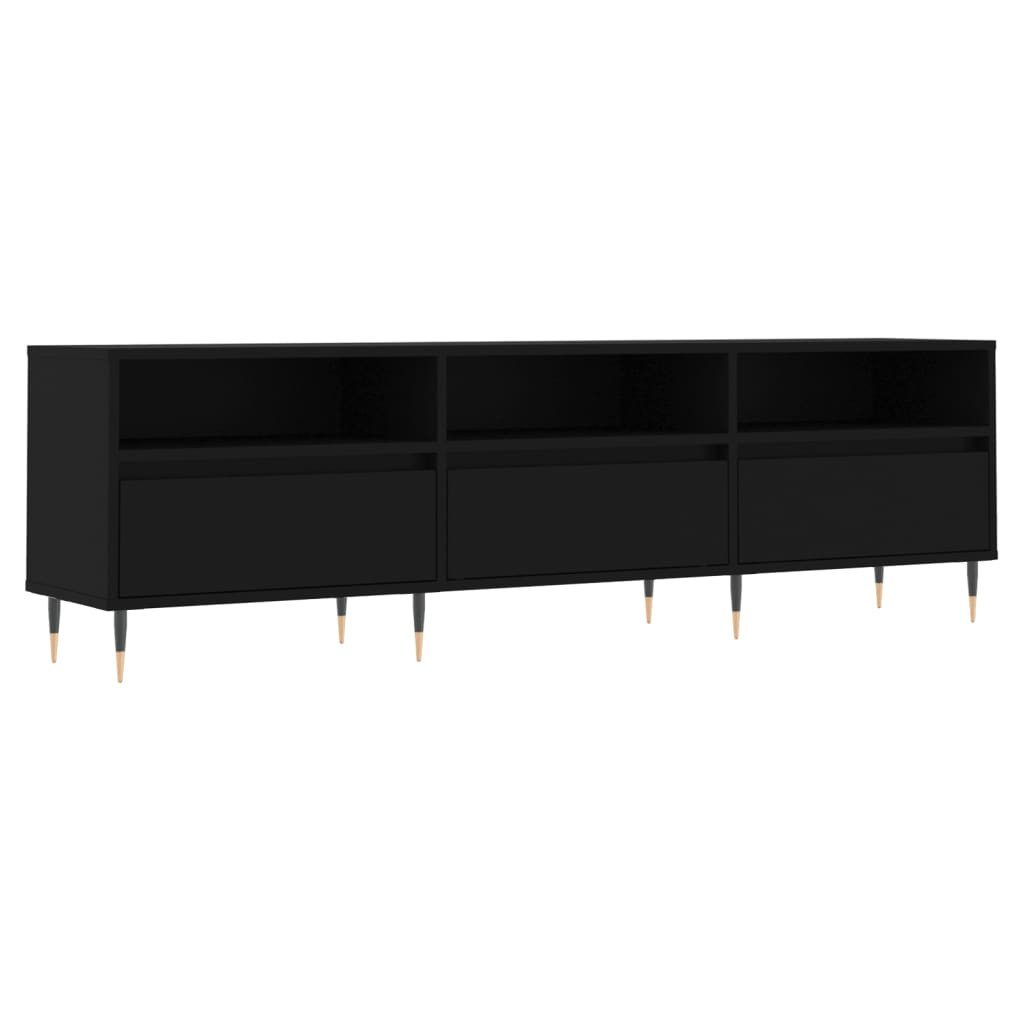 vidaXL TV-Schrank TV-Schrank Schwarz 150x30x44,5 cm günstig online kaufen