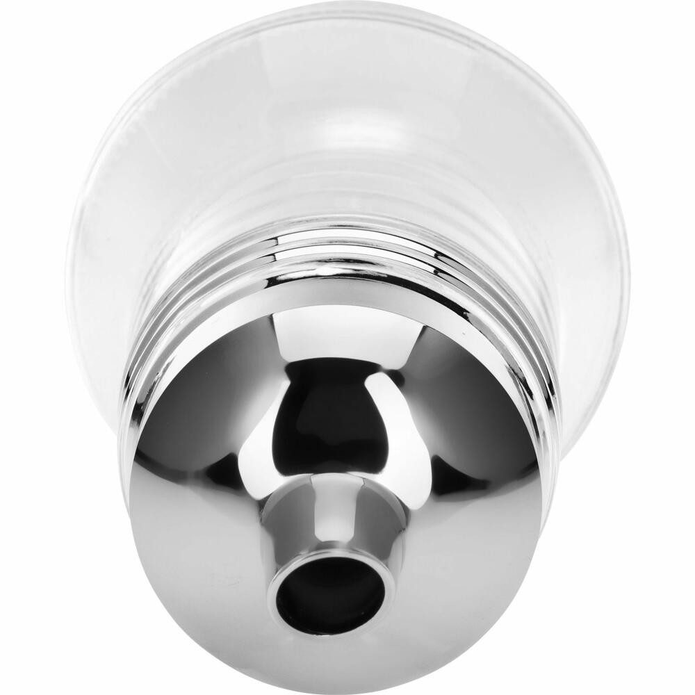 WESTMARK Zuckerstreuer Fassungsvermögen: 150 ml, Glas/Kunststoff, verchromt, Paris-Chrome