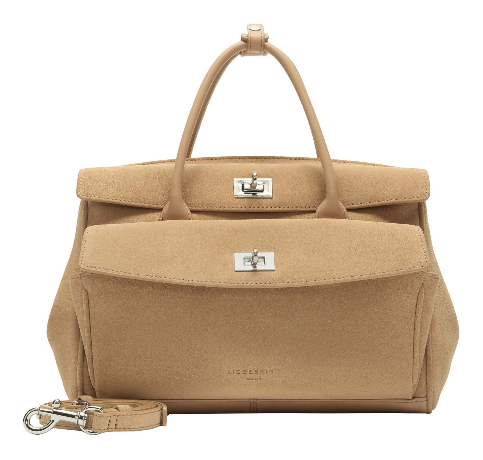 Liebeskind Berlin Handtasche Satchel Bag, aus echtem Leder