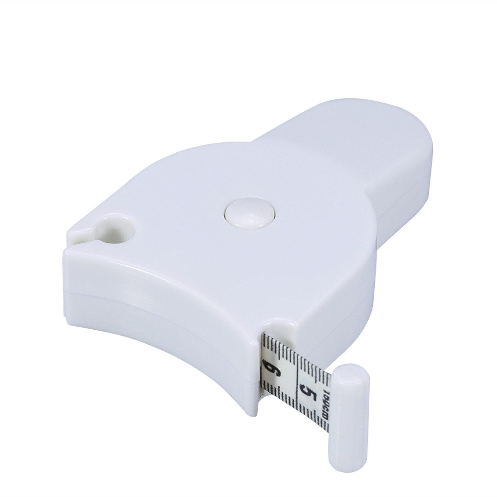 SURFOU Maßband Y-förmiges Körpermaßband – Retraktives Fitness Maßband, ABS, Ideal für Fitness, Körperfett- und Umfangmessung, tragbar & langlebig