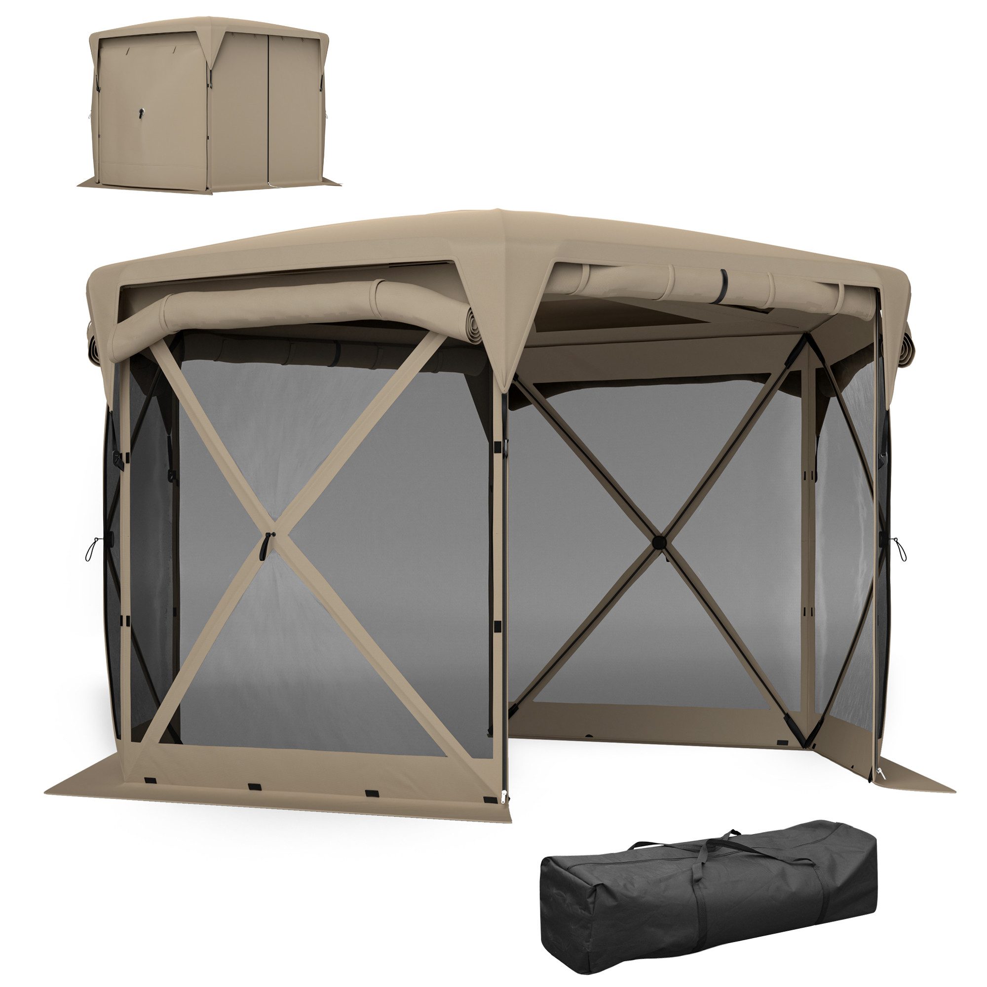 Outsunny Faltpavillon ca. 3,5x3m, UV 30+, günstig online kaufen