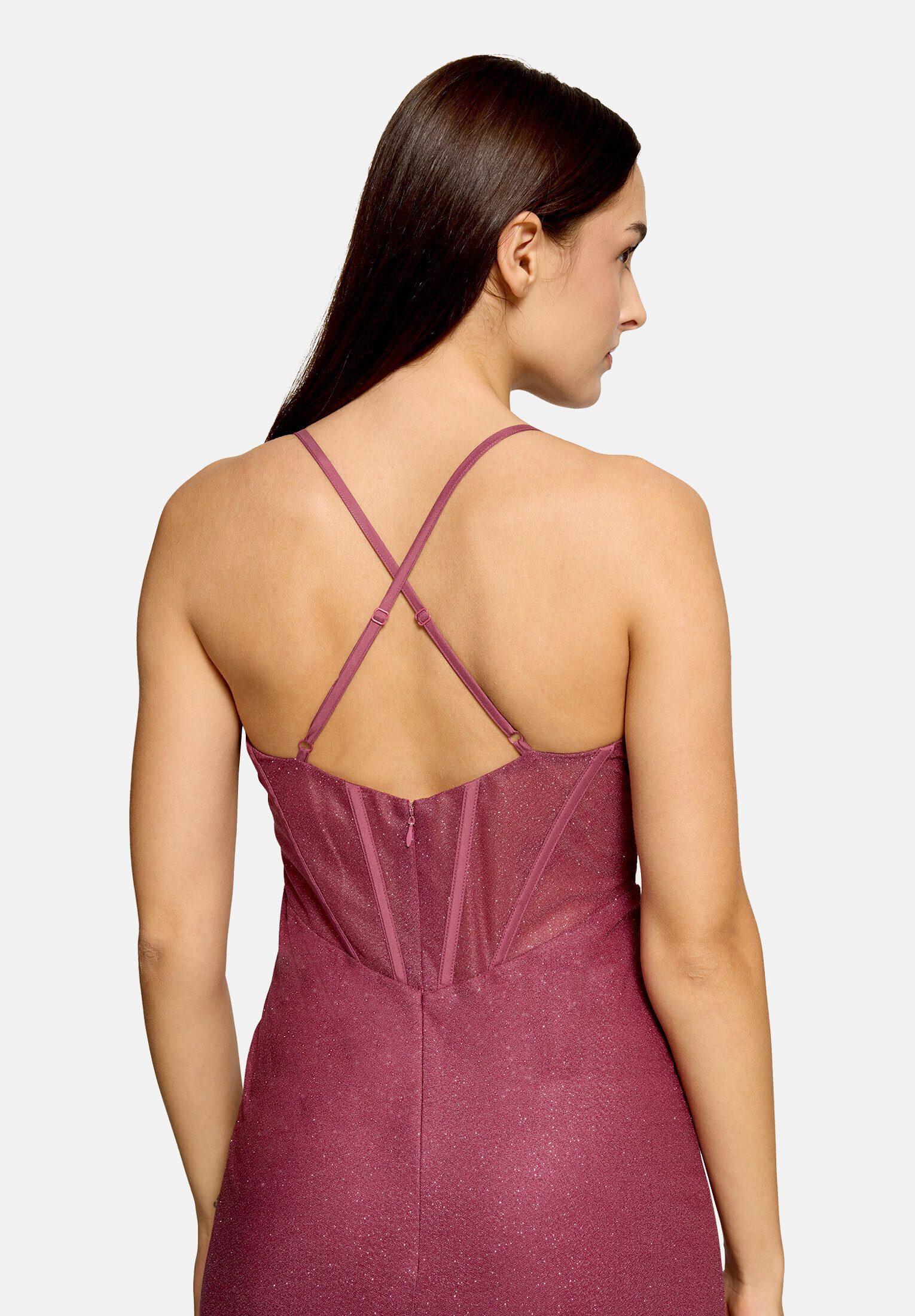 Vera Mont Abendkleid Damen im Glitzer-Look