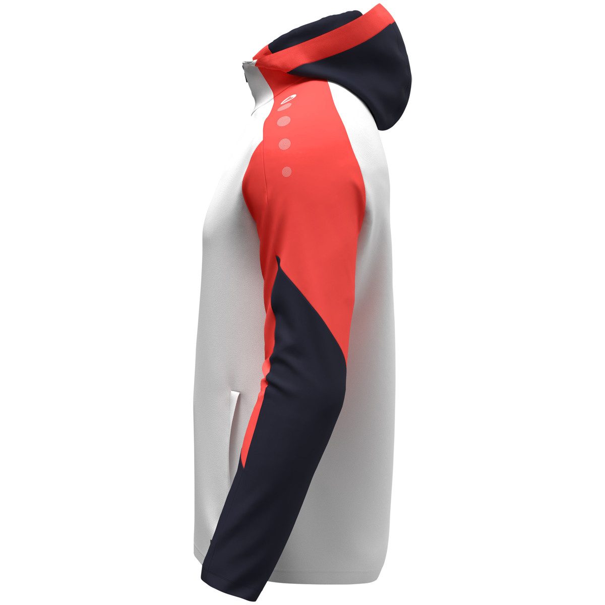 Jako Funktionsjacke Kapuzenjacke Dynamic WEIß/CORAL/MARINE günstig online kaufen