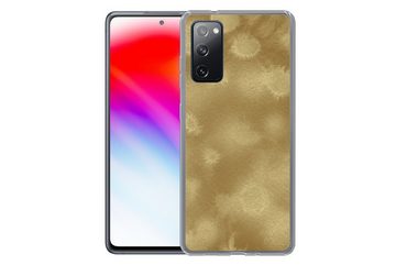 MuchoWow Handyhülle Gold - Farbe - Abstrakt, Phone Case, Handyhülle Samsung Galaxy S20 FE, Silikon, Schutzhülle