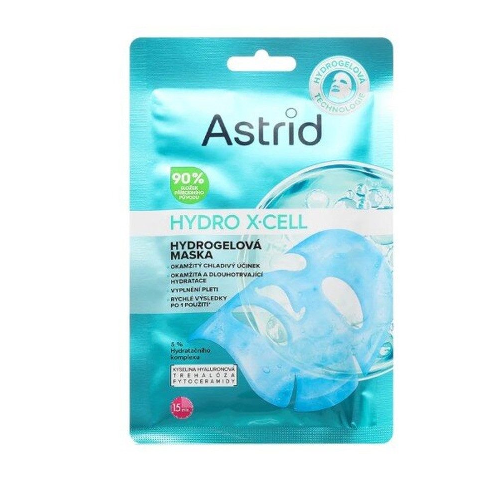 Astrid Gesichtsmaske Kühlende Hydrogelmaske mit Hydro X-Cell Phytoceramiden