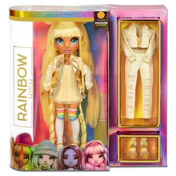 MGA ENTERTAINMENT Anziehpuppe Sunny Madison Rainbow Surprise High Fashion Puppe Kleidung & Accessoires