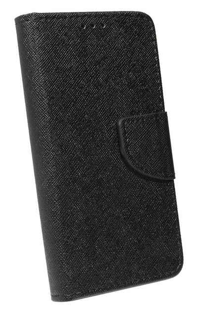 cofi1453 Handyhülle Buch Tasche "Fancy" XIAOMI MI 11, Kunstleder Schutzhülle Handy Wallet Case Cover mit Kartenfächern, Standfunktion Schwarz