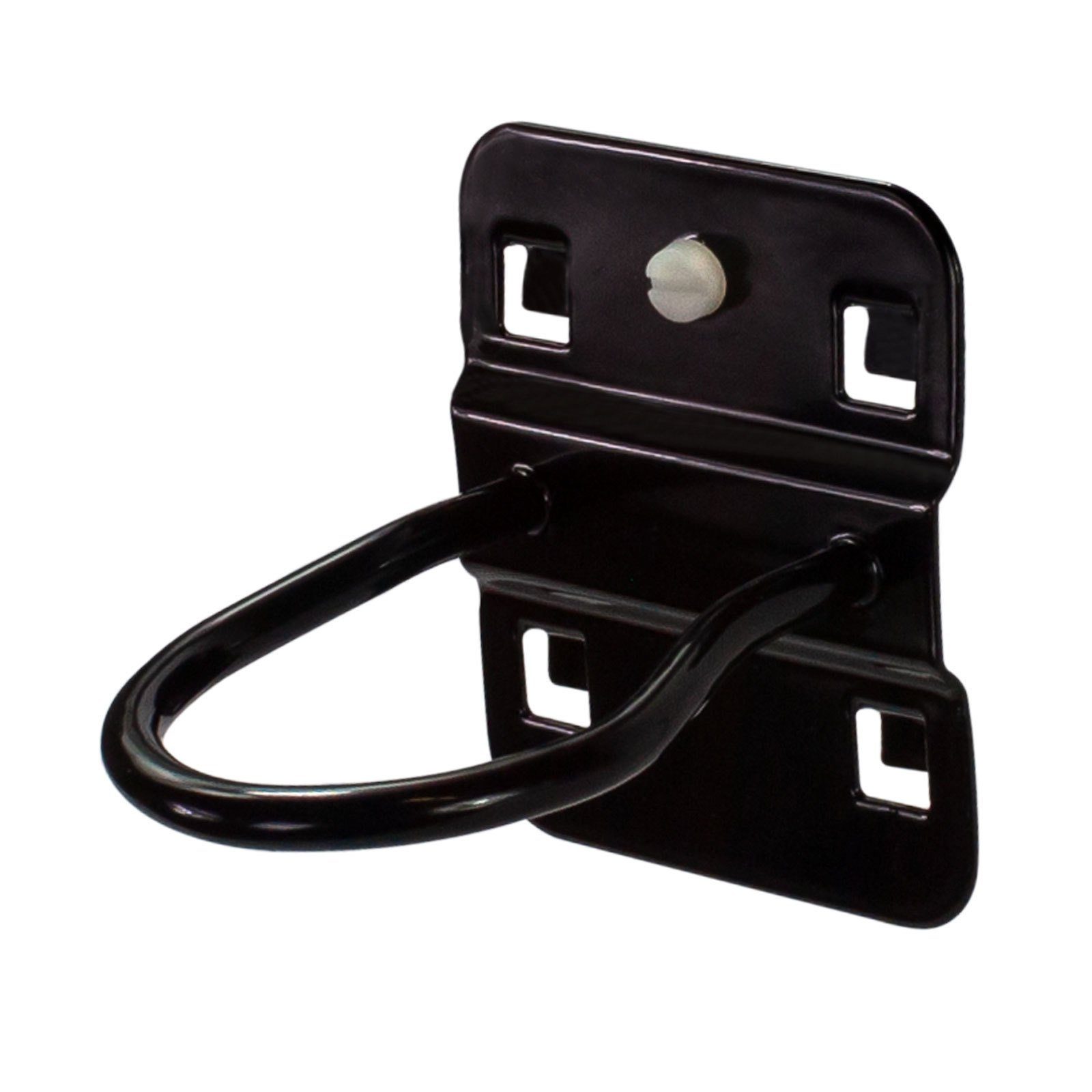 PROREGAL® Werkzeughalter Maschinenhalter für Lochplatte, 4cm, Weissaluminium