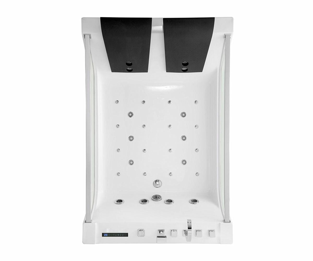 Duwilux Whirlpool Whirlpool Canberra 180x120 Badewanne Whirlwanne VOLLAUSSTATTUNG, (1-tlg)