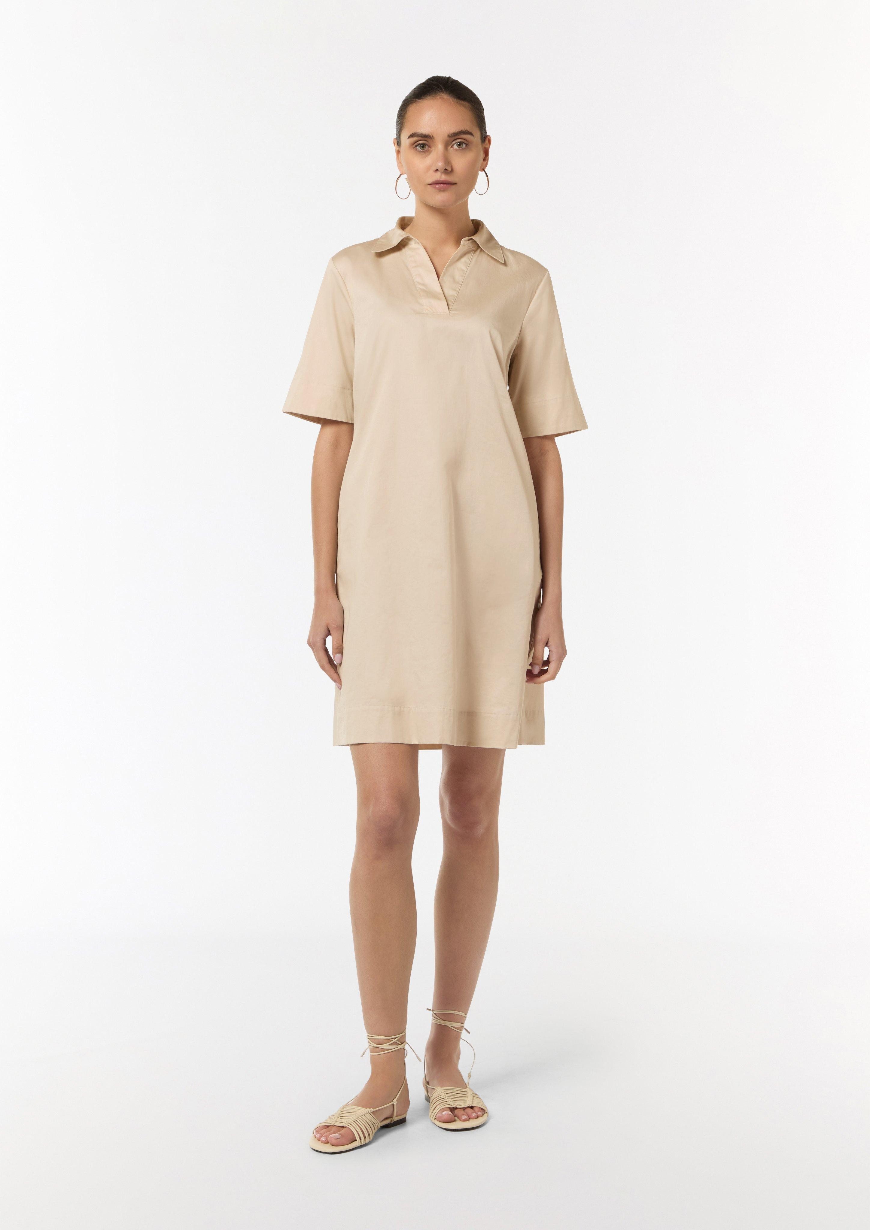 Comma Minikleid Kleid mit Tunika-Ausschnitt und günstig online kaufen