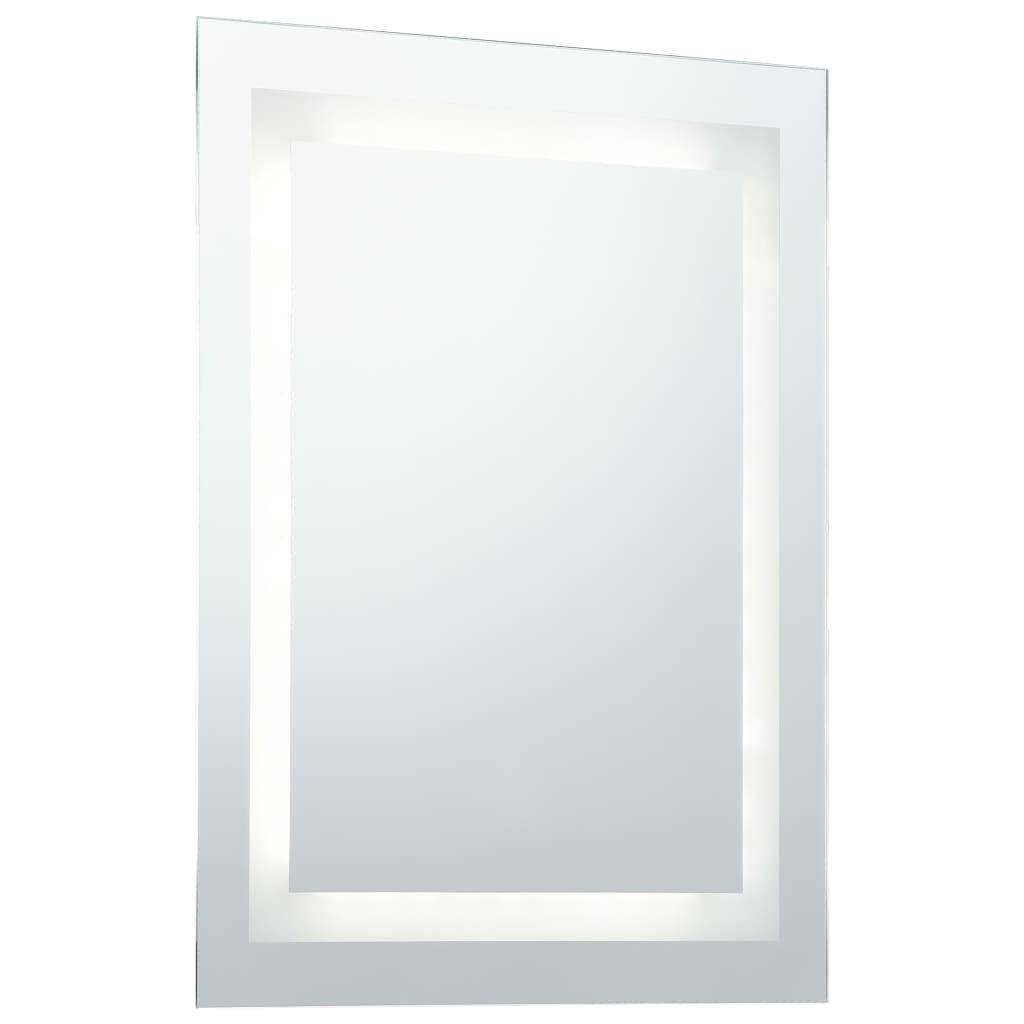 LED-Badspiegel Wandspiegel furnicato 60x100 mit Berührungssensor cm