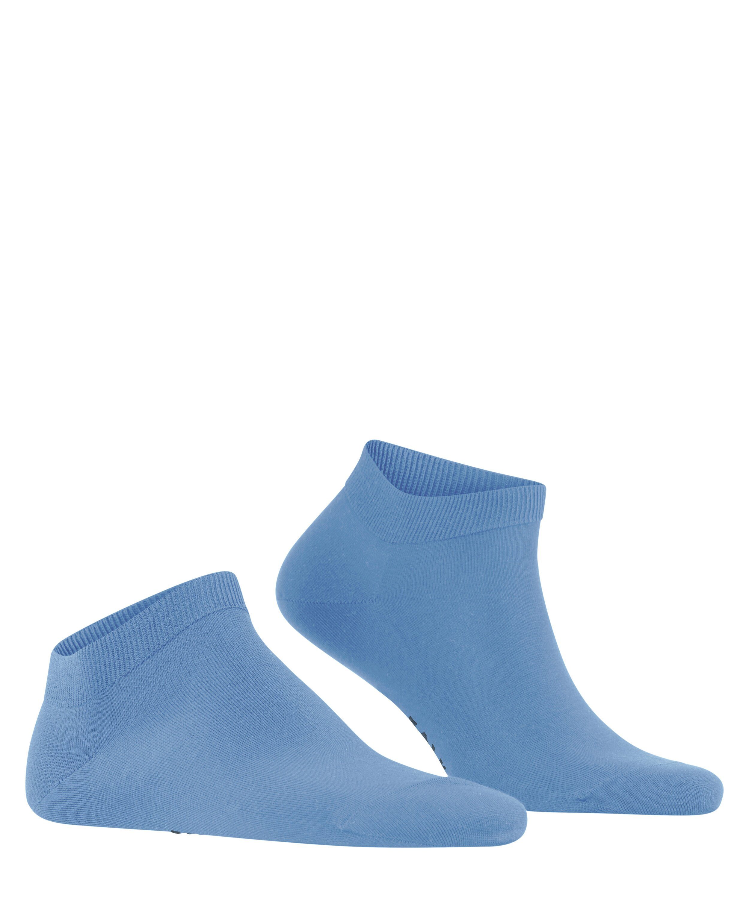 FALKE Sneakersocken ClimaWool (1-Paar) blue cornflower Garn (6554) nachhaltigem mit