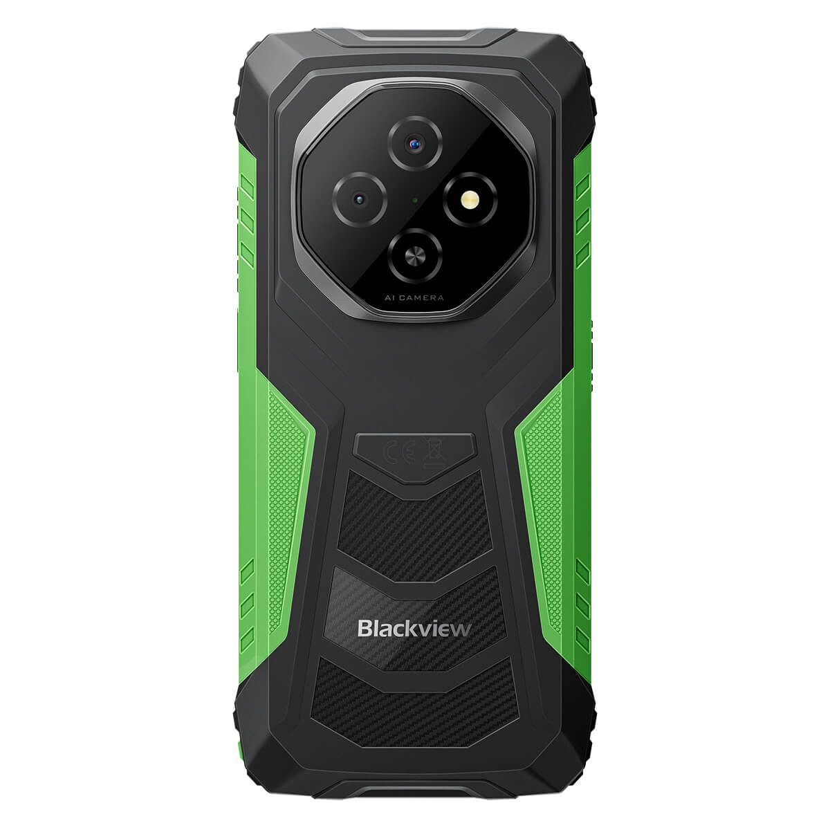 blackview Outdoor Smartphone FORT 1 – 6,56" HD+, Dual-Kamera, 10000 mAh Akku Handy (16.66 cm/6.56 Zoll, 256 GB Speicherplatz, 16 MP Kamera, Seitlicher Fingerabd – Bild 3 von 5